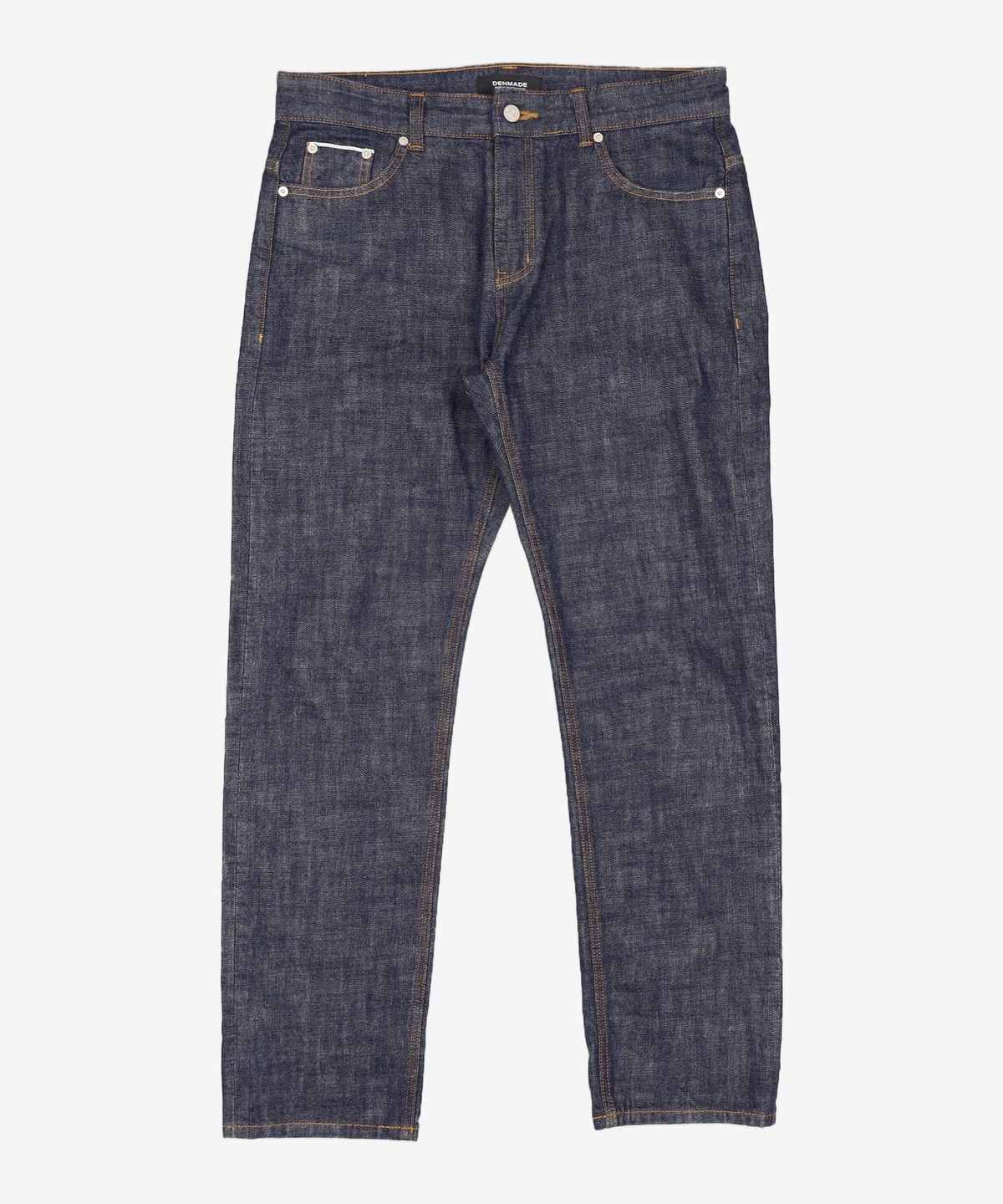 덴메이드(DENMADE) DEN0841 mid-indigo selvedge[straight long fit] L