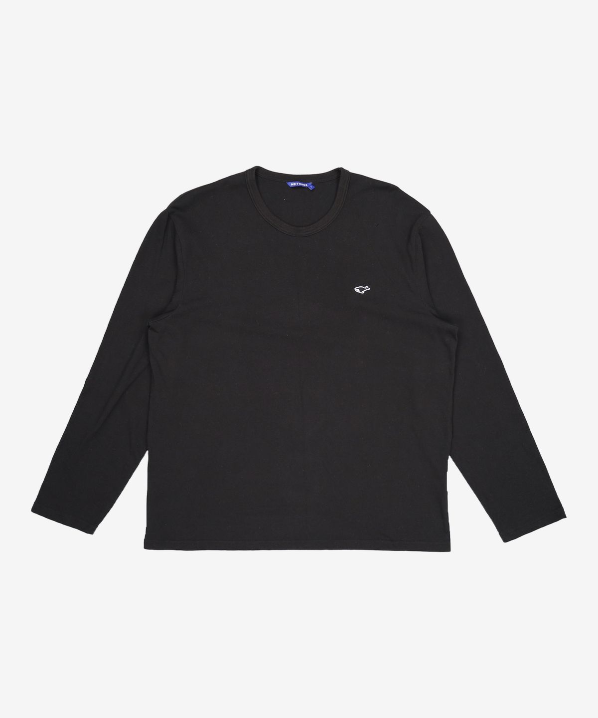 네이더스(NEITHERS) BASIC L/S T-SHIRT (BLACK) 5