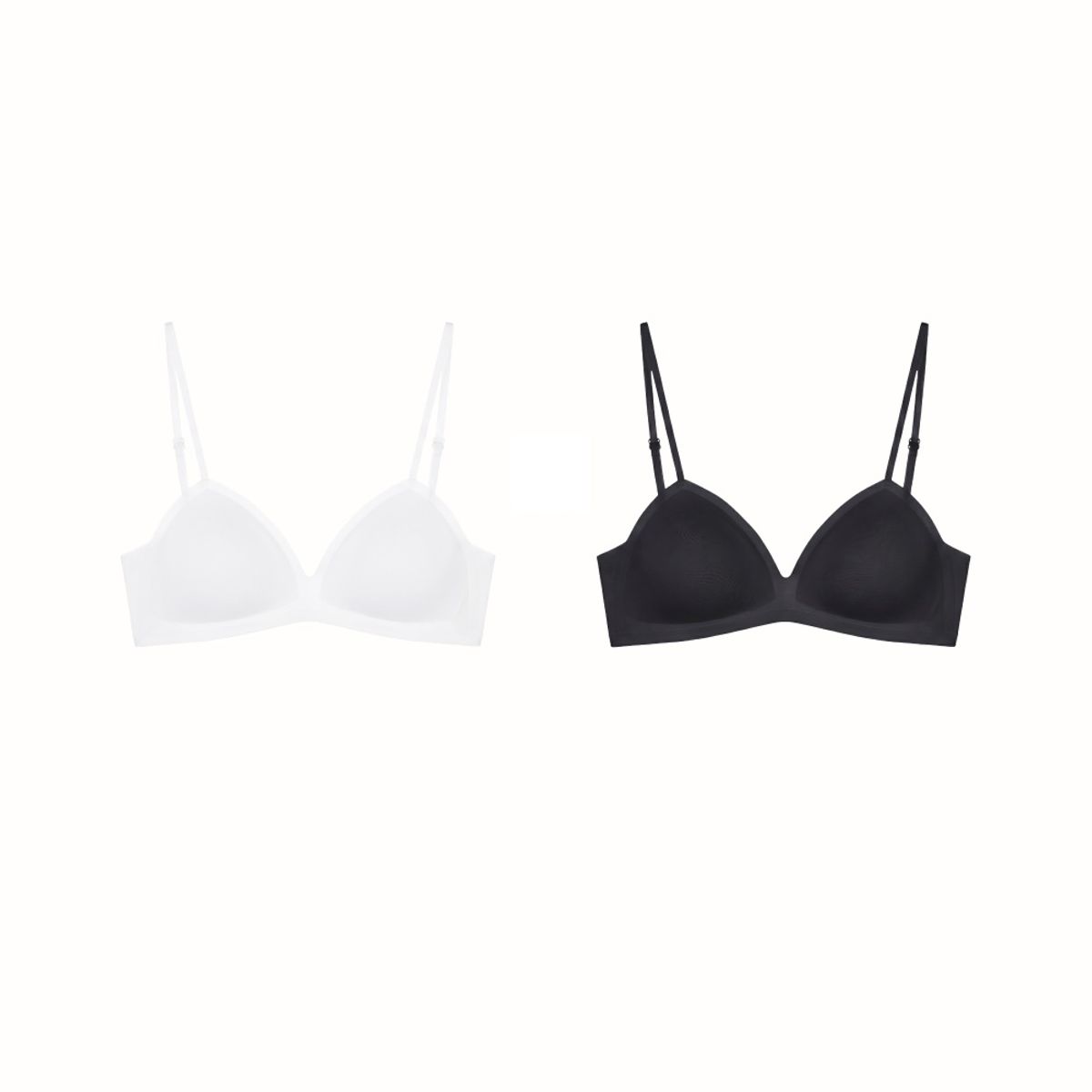 감탄(GAMTAN) 니플 백리스 브라 2PACK