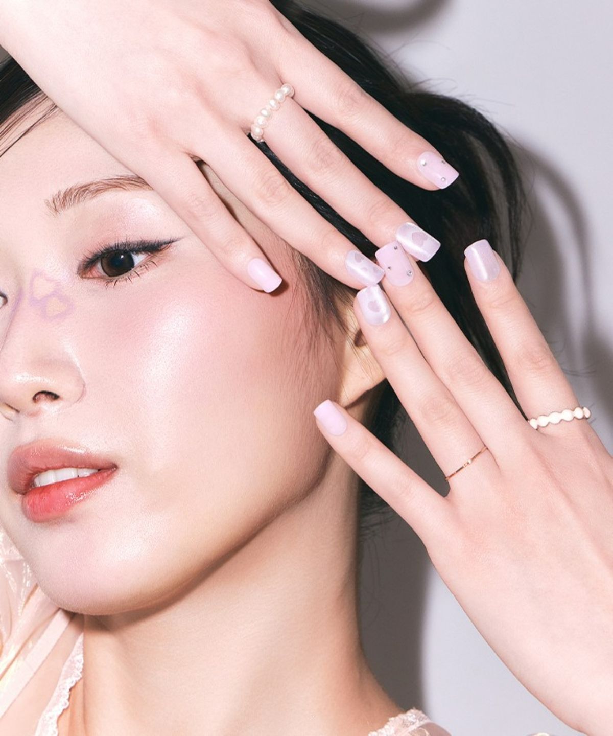 뮤즈마크(MUZMAK) 네일팁 글램 럽 잇 레귤러 셀프네일