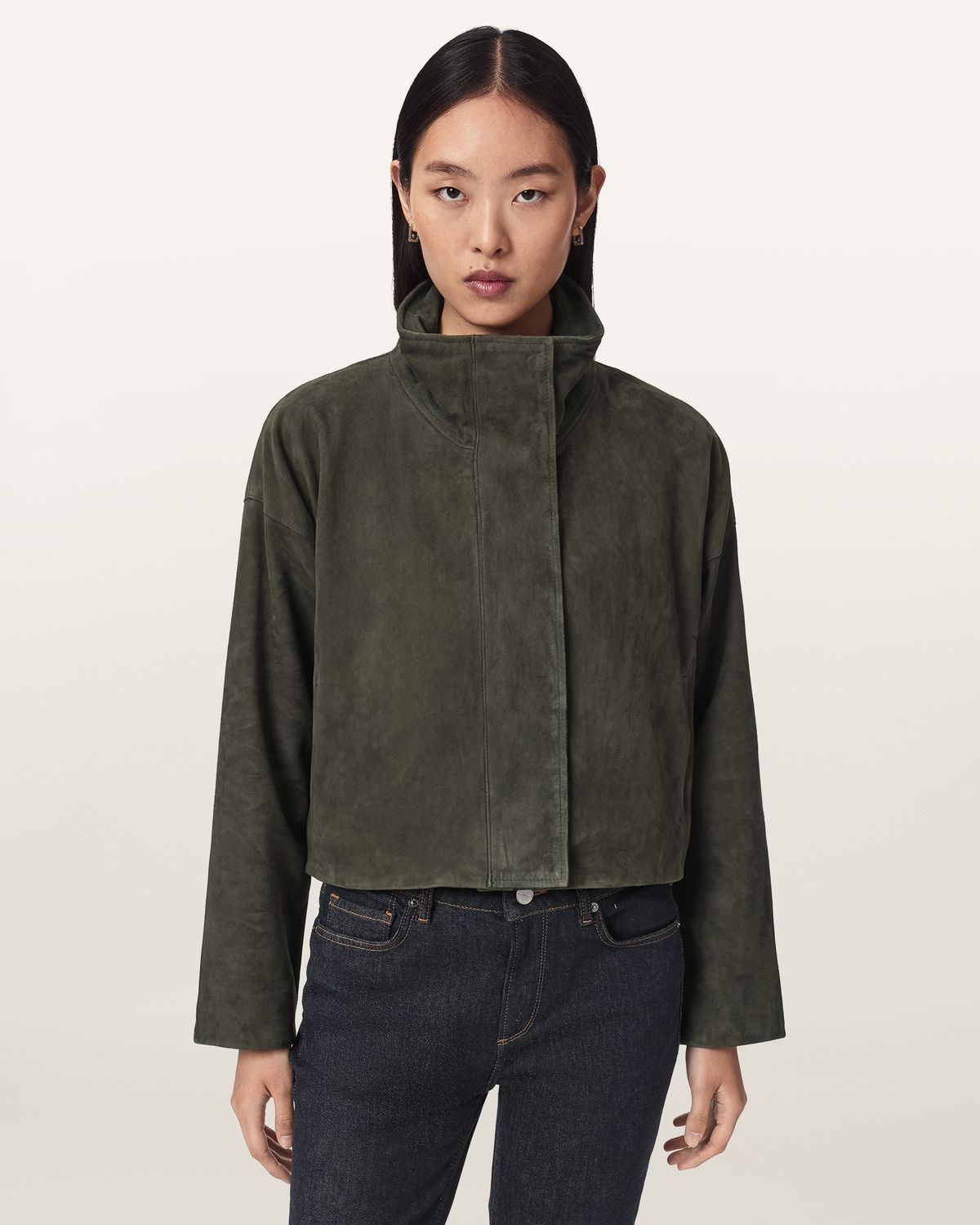 올세인츠(ALLSAINTS) 라이더 스웨이드 자켓 W092LD-3836