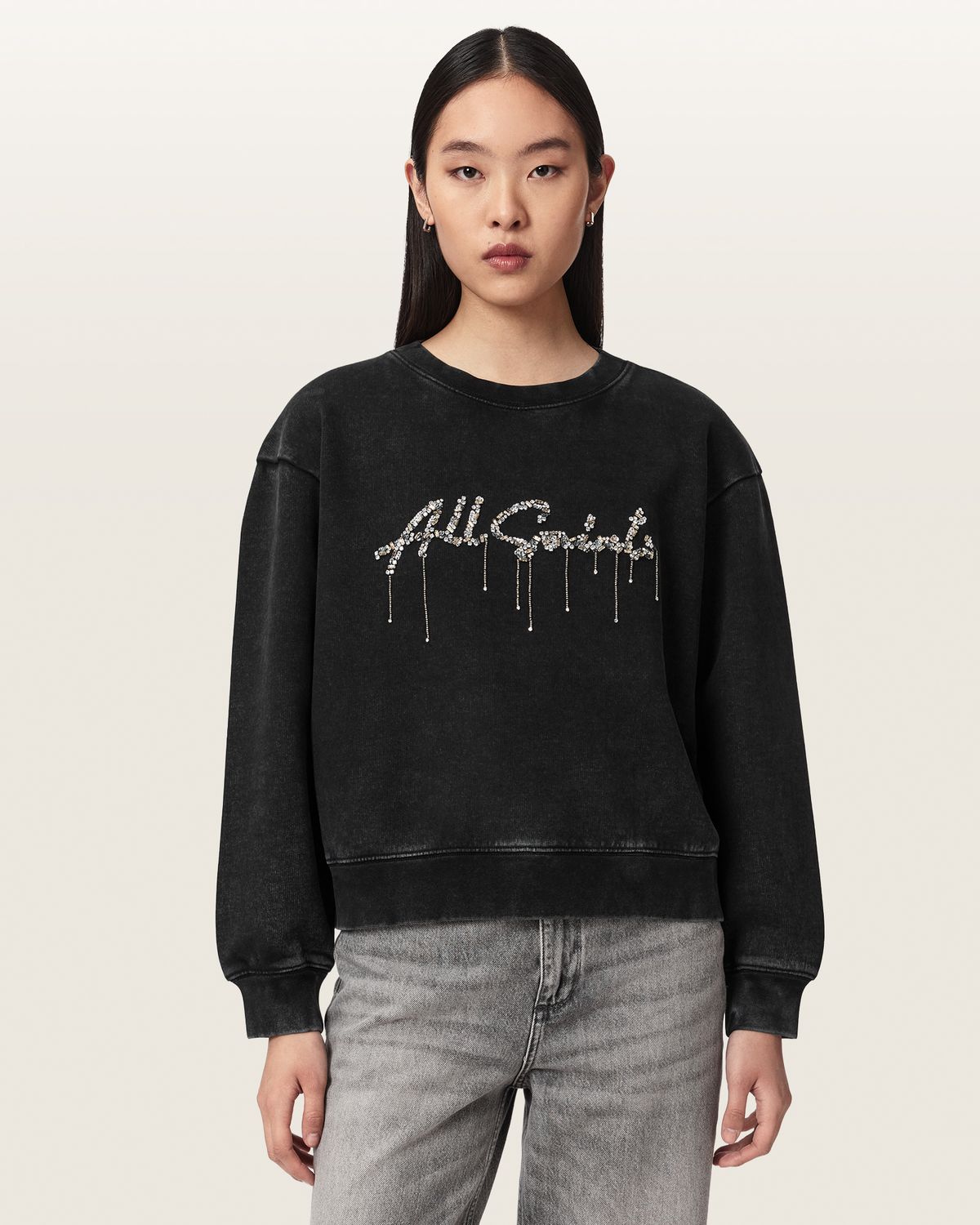 올세인츠(ALLSAINTS) 체인스 피파 스웨트 W040JF-162