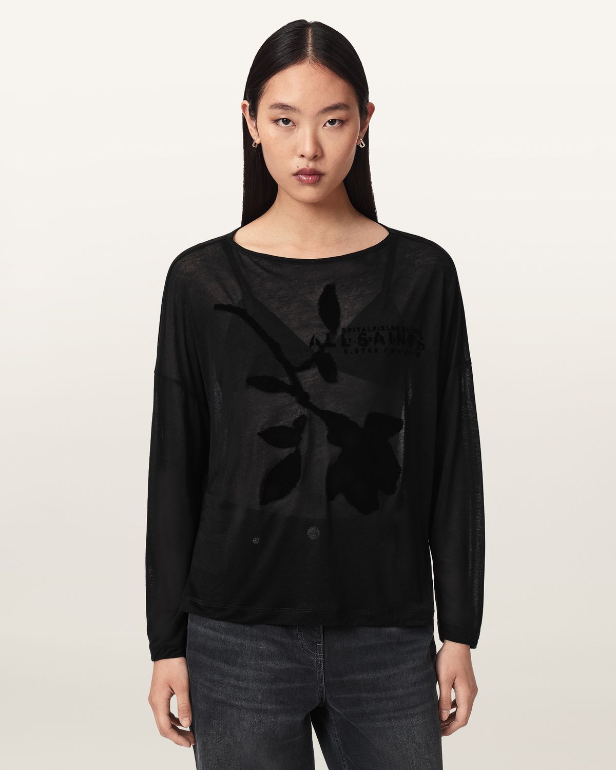 올세인츠(ALLSAINTS) 아테아 리타 티 W051JF-5