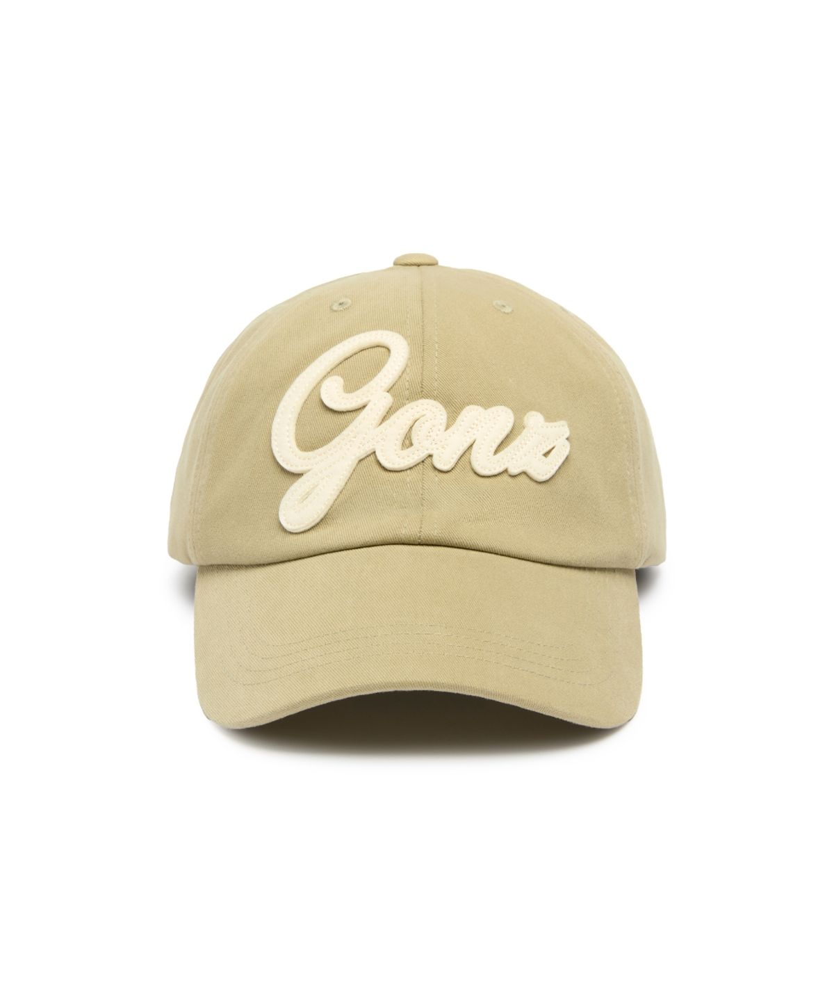마크곤잘레스(MARK GONZALES) 곤즈 아플리케 볼캡 - BEIGE