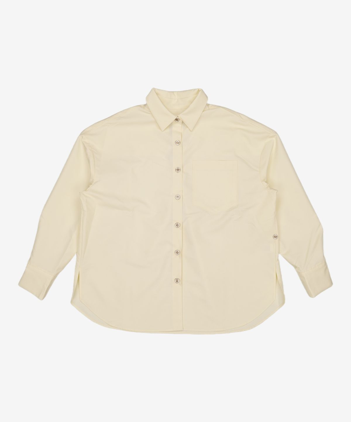 살롱 드 욘(SALON DE YOHN) Soild Wrap Shirt_ Lemon L