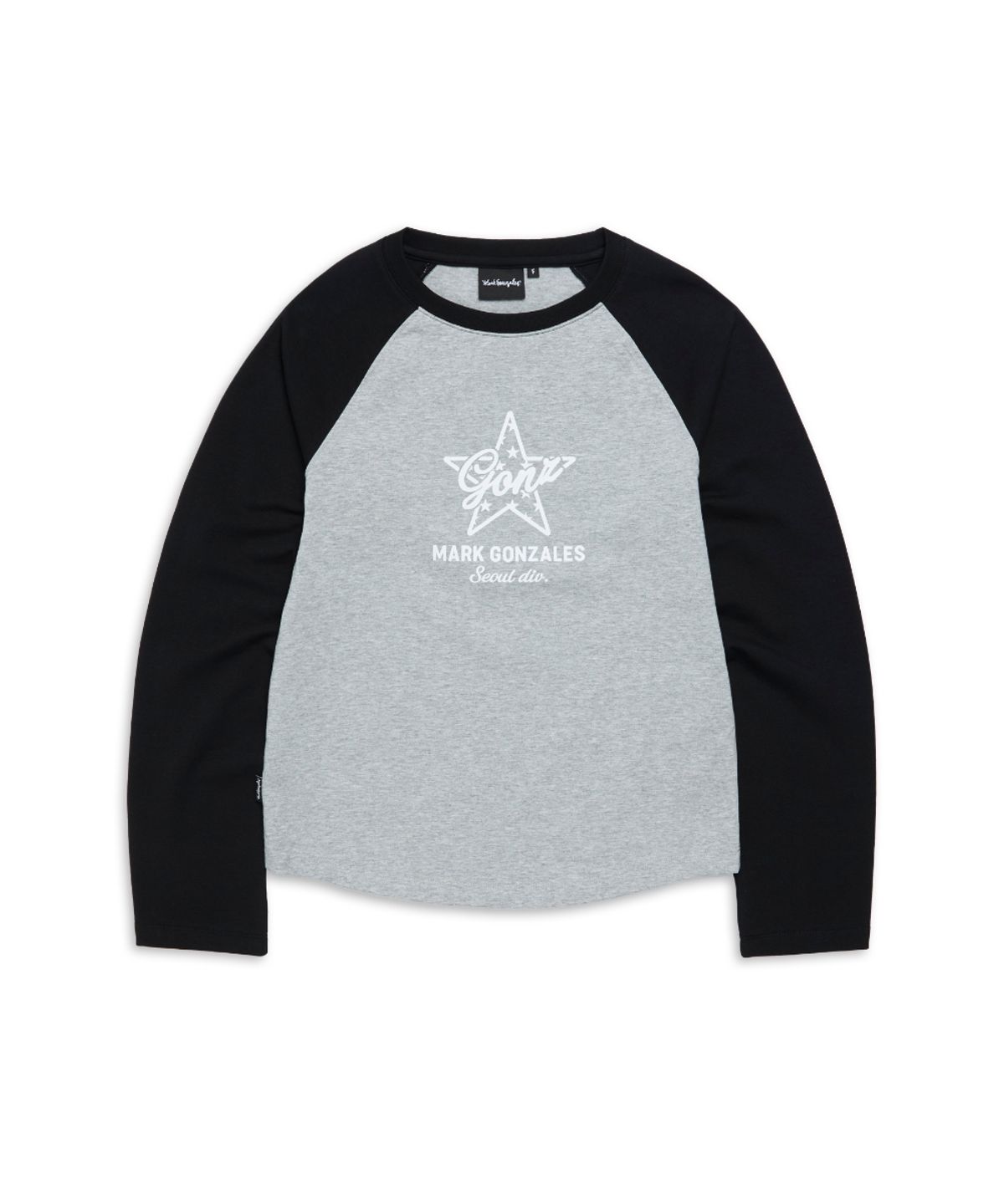 마크곤잘레스(MARK GONZALES) 우먼즈 래글런 긴팔 티셔츠 - M/GREY