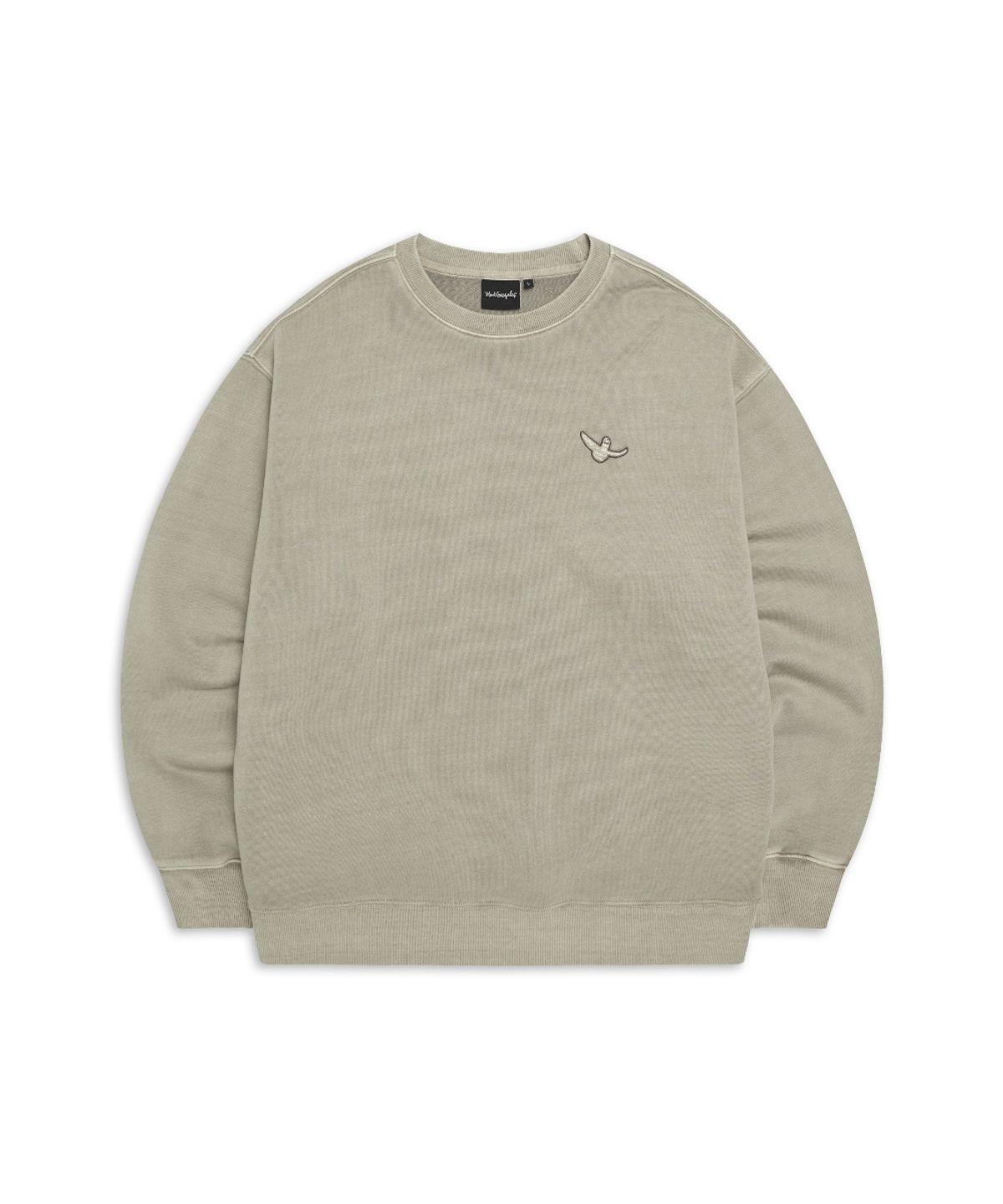 마크곤잘레스(MARK GONZALES) 엔젤 와펜 피그먼트 스웻셔츠 - L/BEIGE