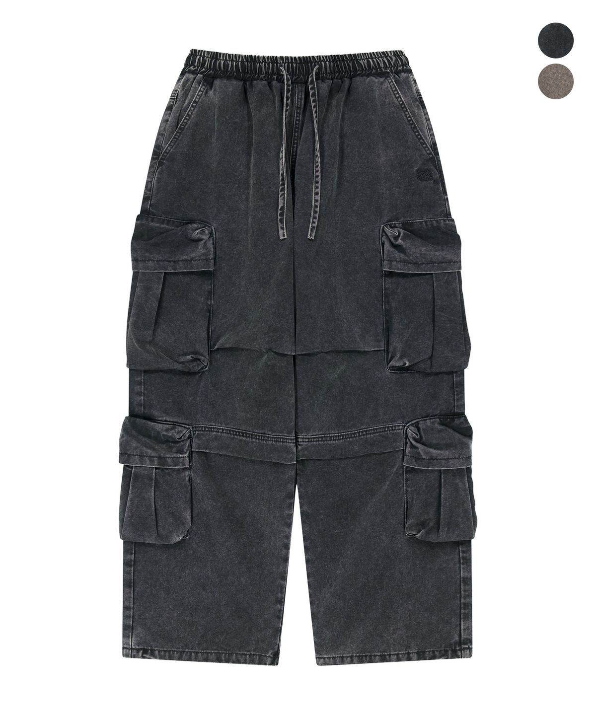 브라운브레스(BROWNBREATH) DOUBLE POCKET STONE WASH PANTS