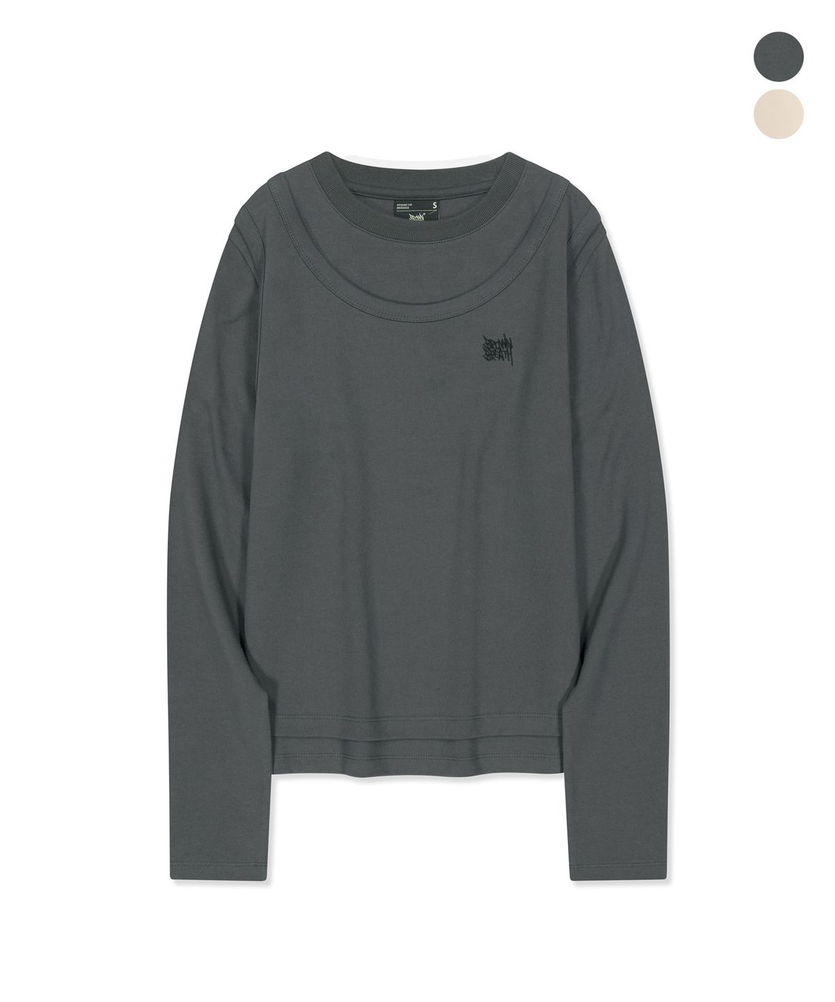 브라운브레스(BROWNBREATH) W TWO LAYER LONGSLEEVE