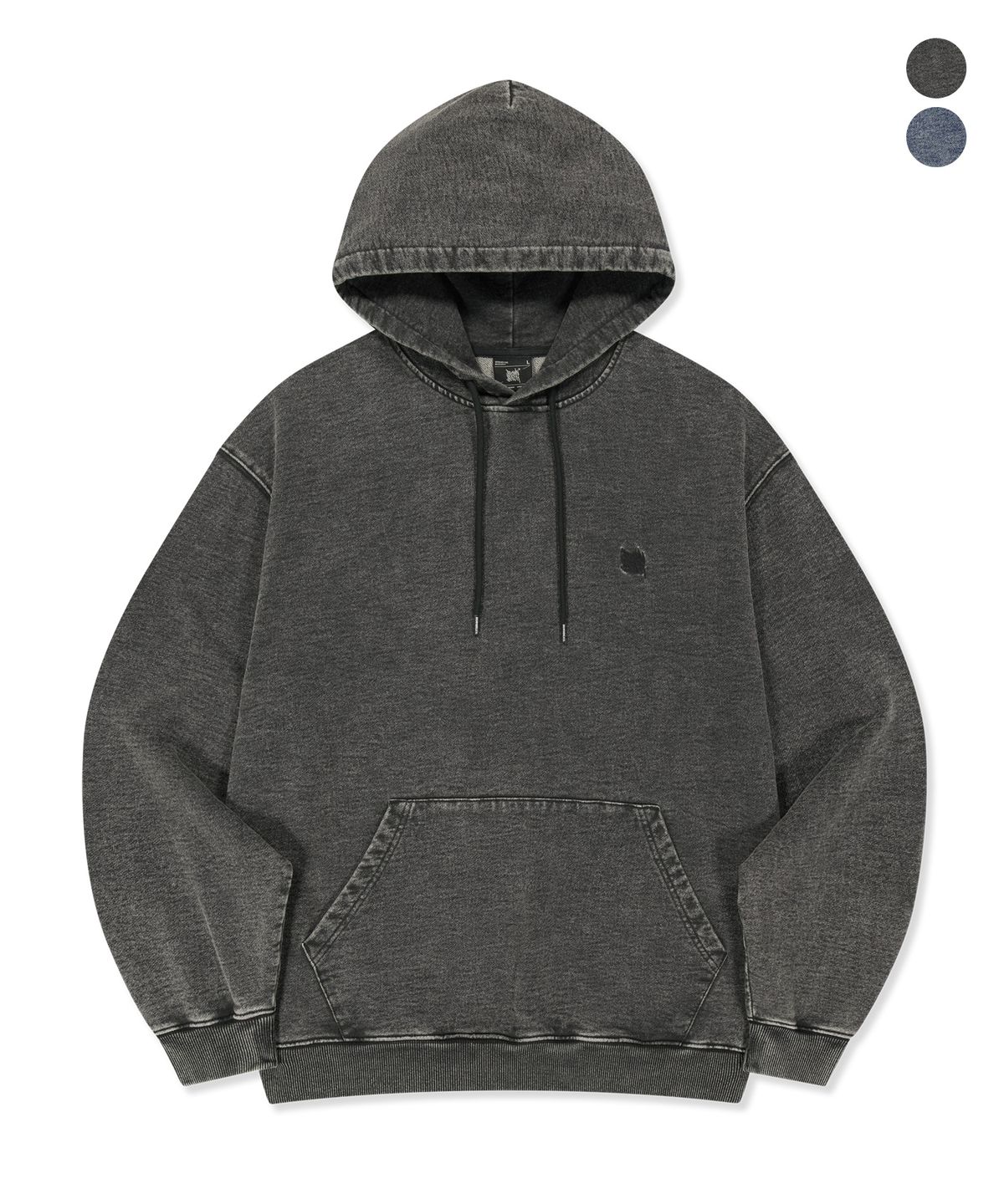 브라운브레스(BROWNBREATH) WASHING DENIM SWEAT HOODIE
