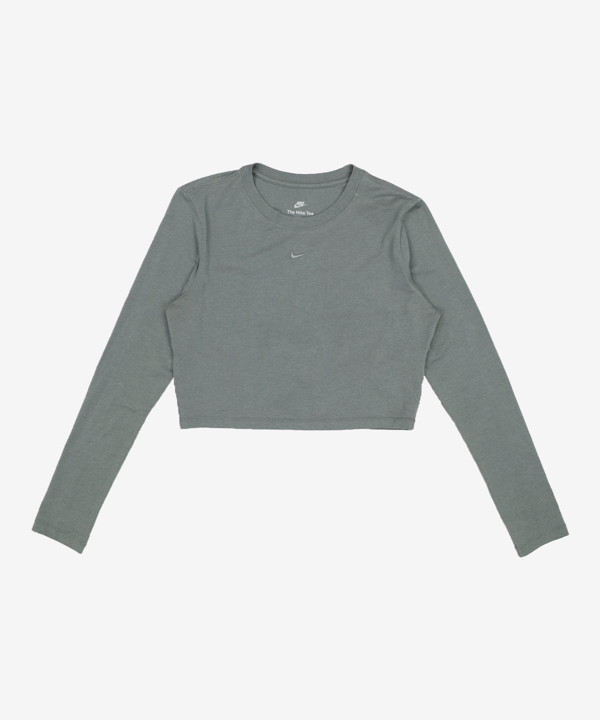 나이키(NIKE) 스포츠웨어 칠 니트 긴소매 크롭 W - 빈티지 그린 / HF5323-338 XL