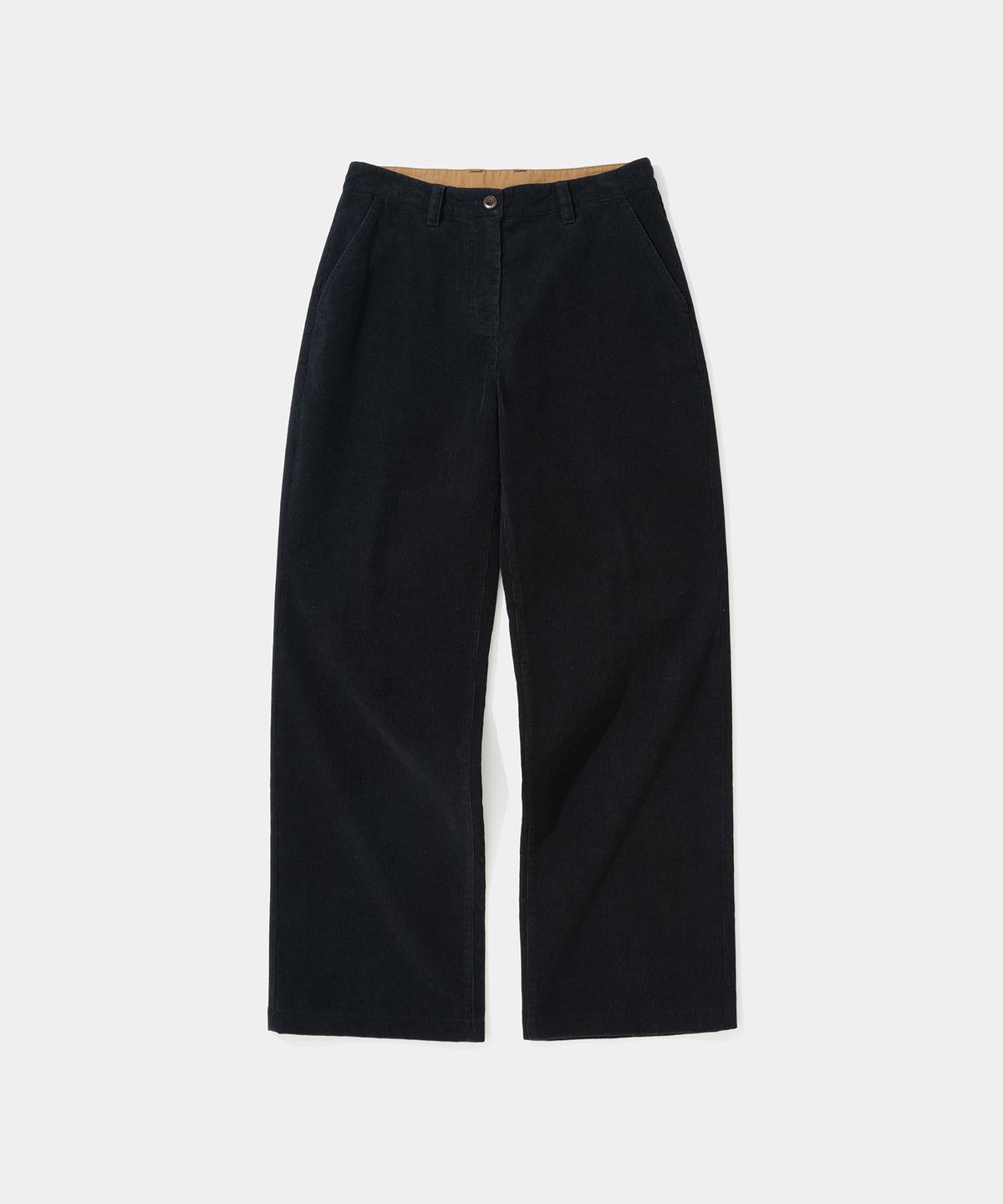 유니폼브릿지(UNIFORM BRIDGE) (w) corduroy comfort chino pants black