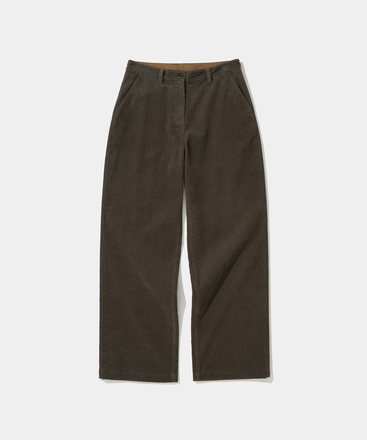 유니폼브릿지(UNIFORM BRIDGE) (w) corduroy comfort chino pants brown