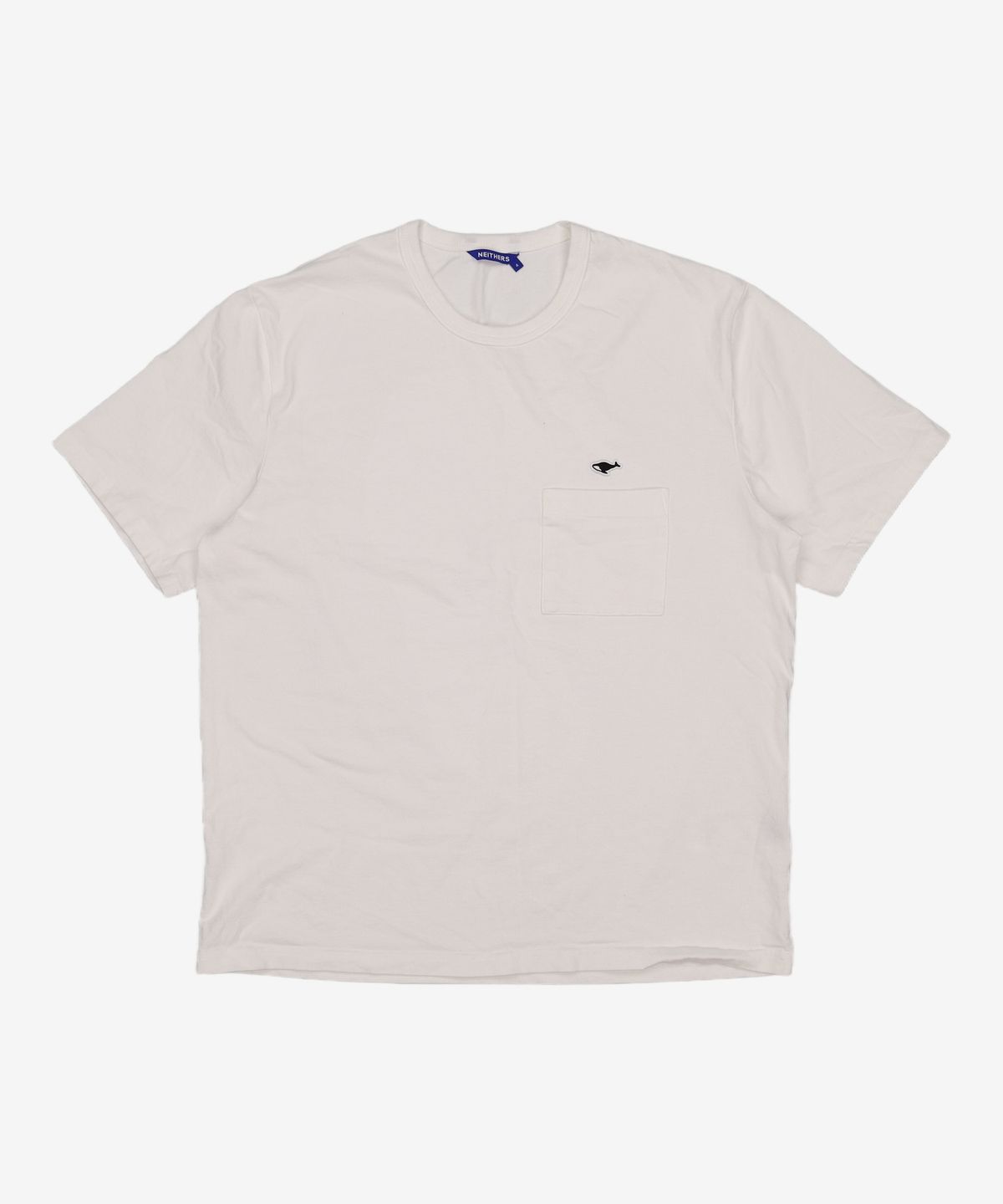 네이더스(NEITHERS) 1-POCKET S/S T-SHIRT (OFF WHITE) 4