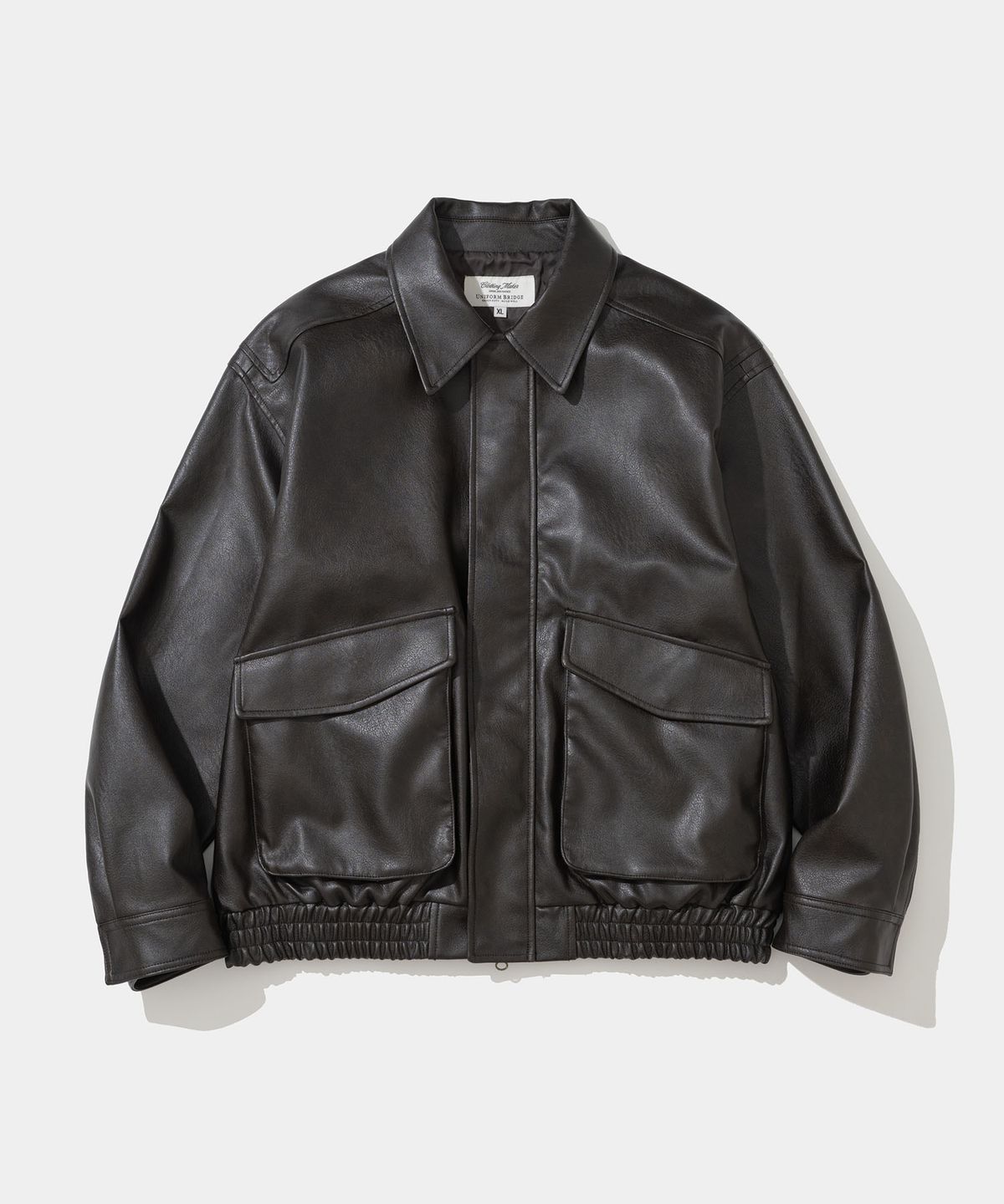유니폼브릿지(UNIFORM BRIDGE) A-2 jacket dark brown