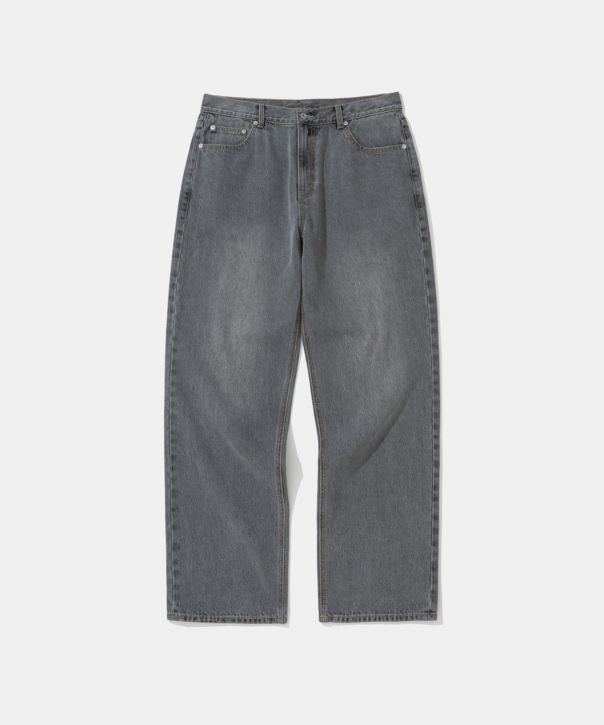 유니폼브릿지(UNIFORM BRIDGE) 002 regular denim pants 12.5oz grey