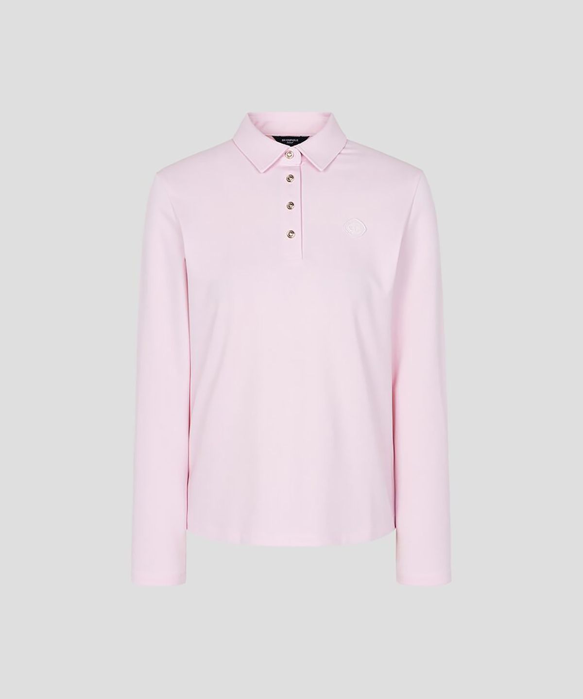 빈폴골프(BEANPOLE GOLF) 여성 베이직 칼라 긴소매 티셔츠 - 라이트 핑크