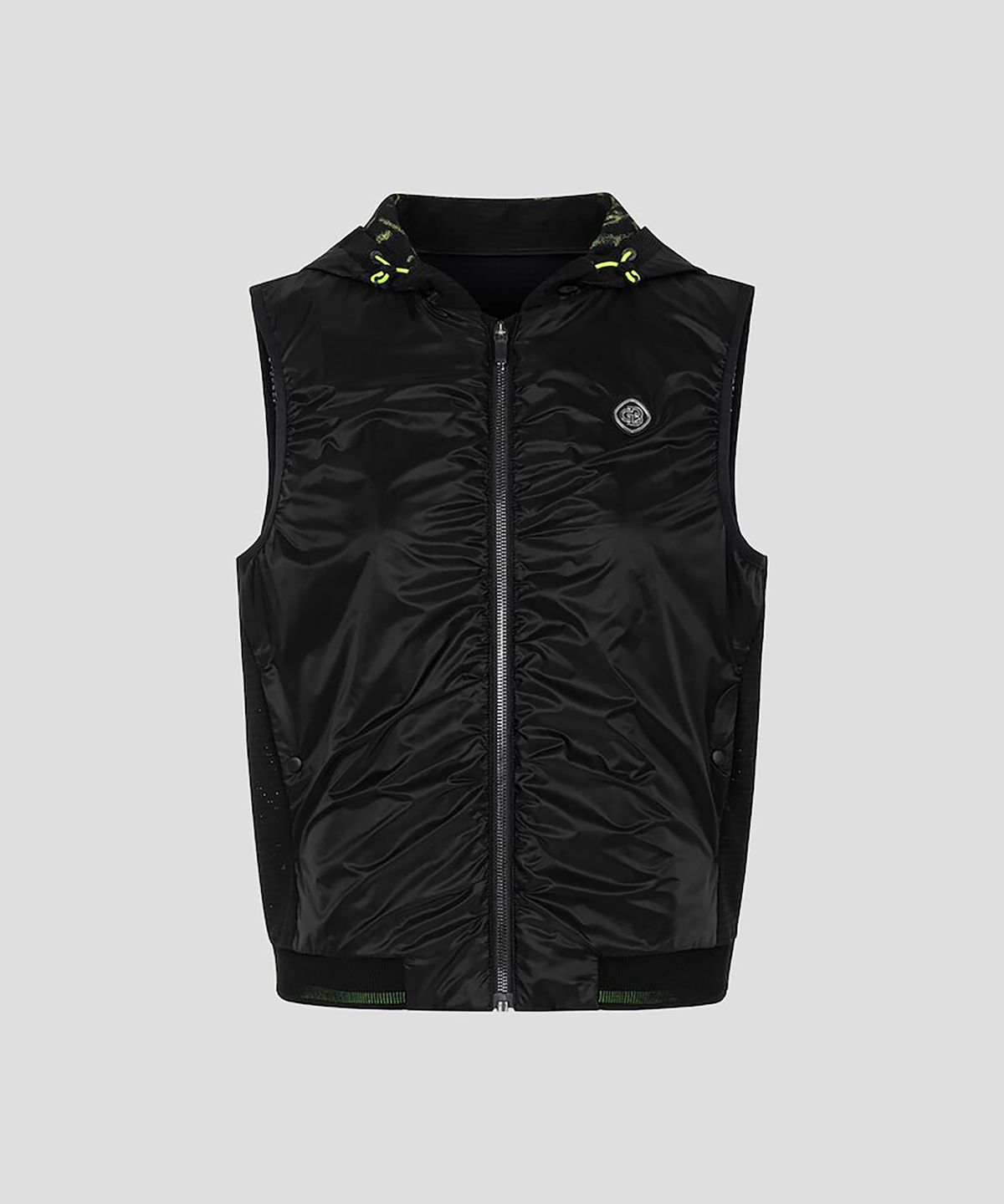 빈폴골프(BEANPOLE GOLF) [B_under] 여성 네온 포인트 우븐 베스트 - 블랙