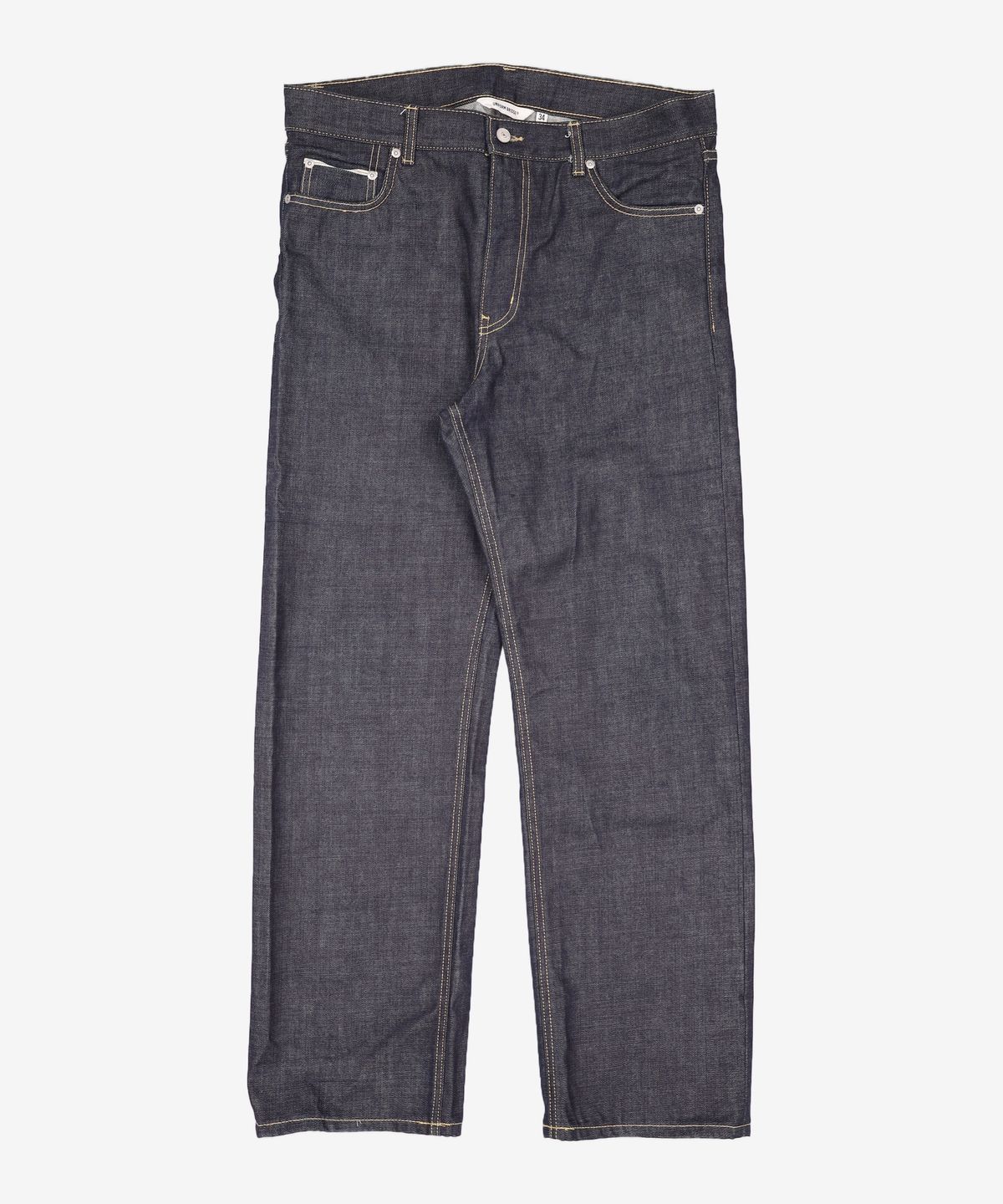 유니폼브릿지(UNIFORM BRIDGE) selvedge denim pants raw black XL