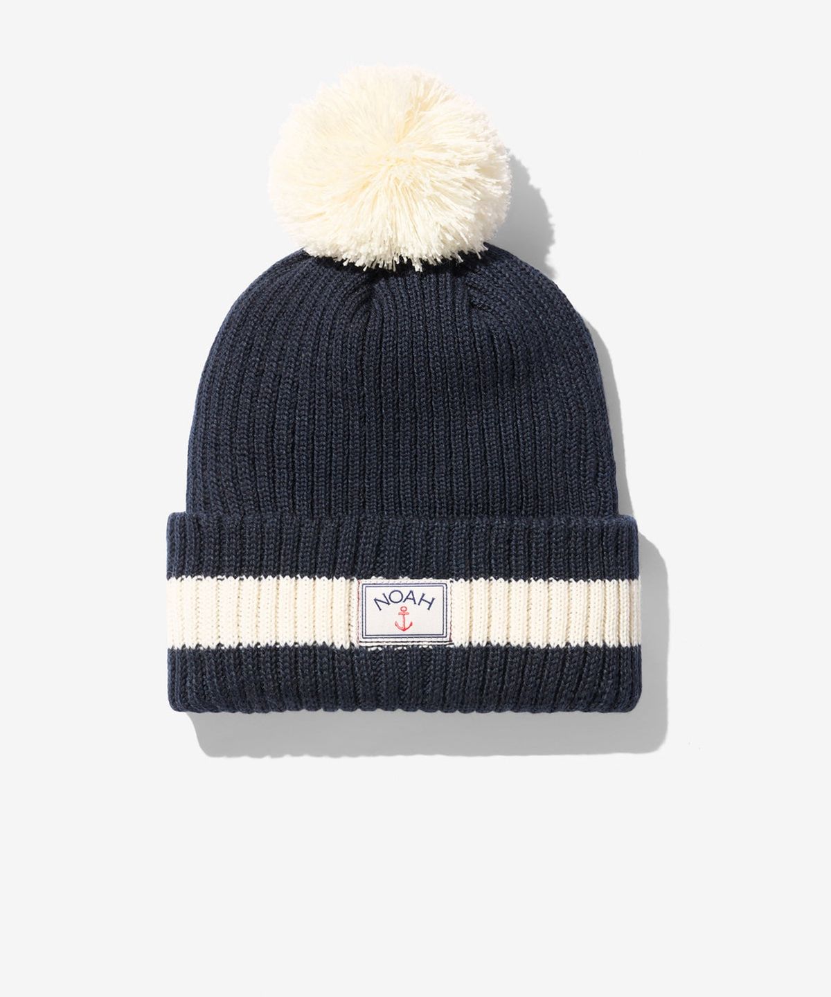 노아(NOAH) (U) 앵커 비니 네이비 화이트 ANCHOR BEANIE NAVY / WHITE