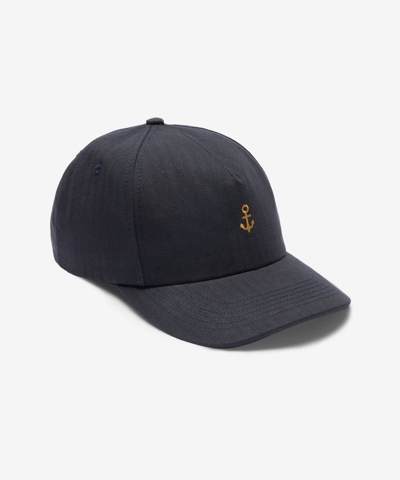 (U) 헤링본 5패널 네이비 HERRINGBONE 5-PANEL NAVY
