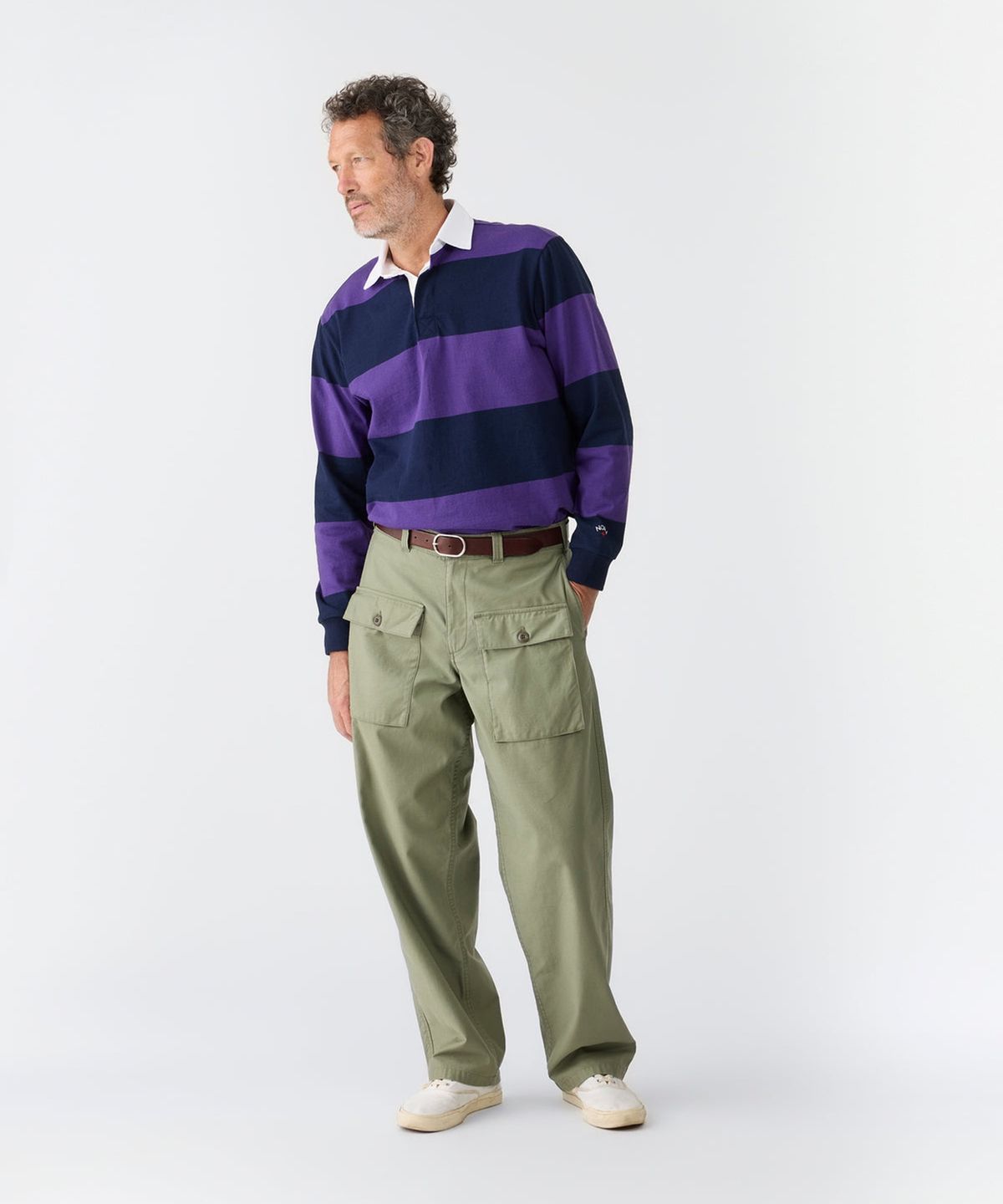 노아(NOAH) (U) 카고 퍼티그 팬츠 아미 그린 CARGO PANT ARMY GREEN