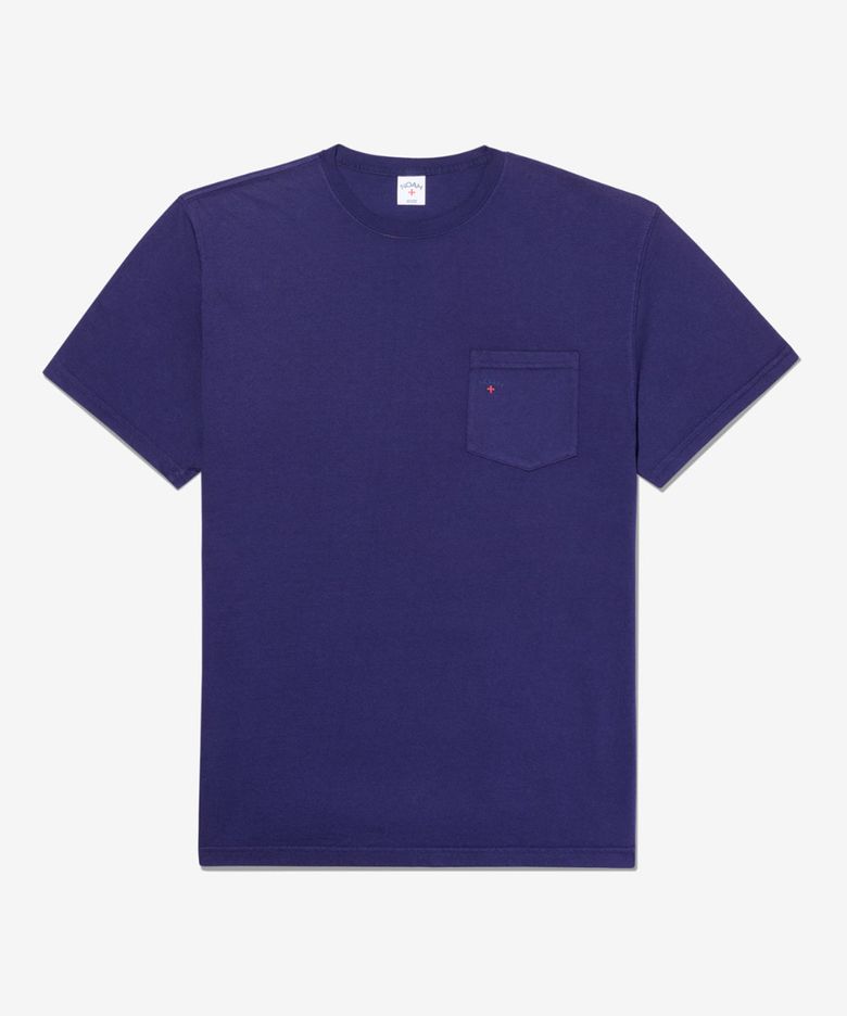 (U) 코어 로고 포켓 티 로얄 퍼플 CORE LOGO POCKET TEE ROYAL PURPLE