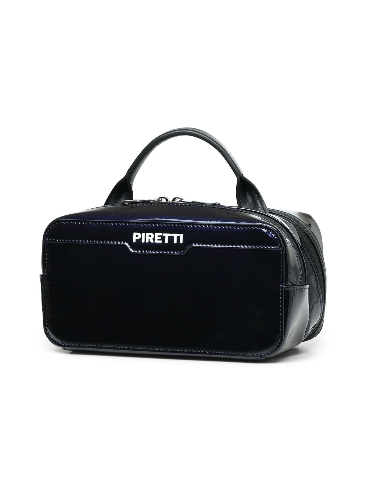 피레티(PIRETTI) PI 시그니처 뉴우먼 파우치백_RE_Dark Navy