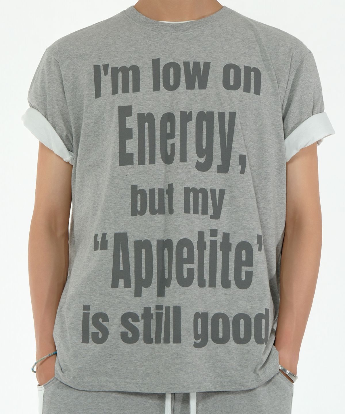 이에스씨 스튜디오(ESC STUDIO) Appetite t-shirt (melange)