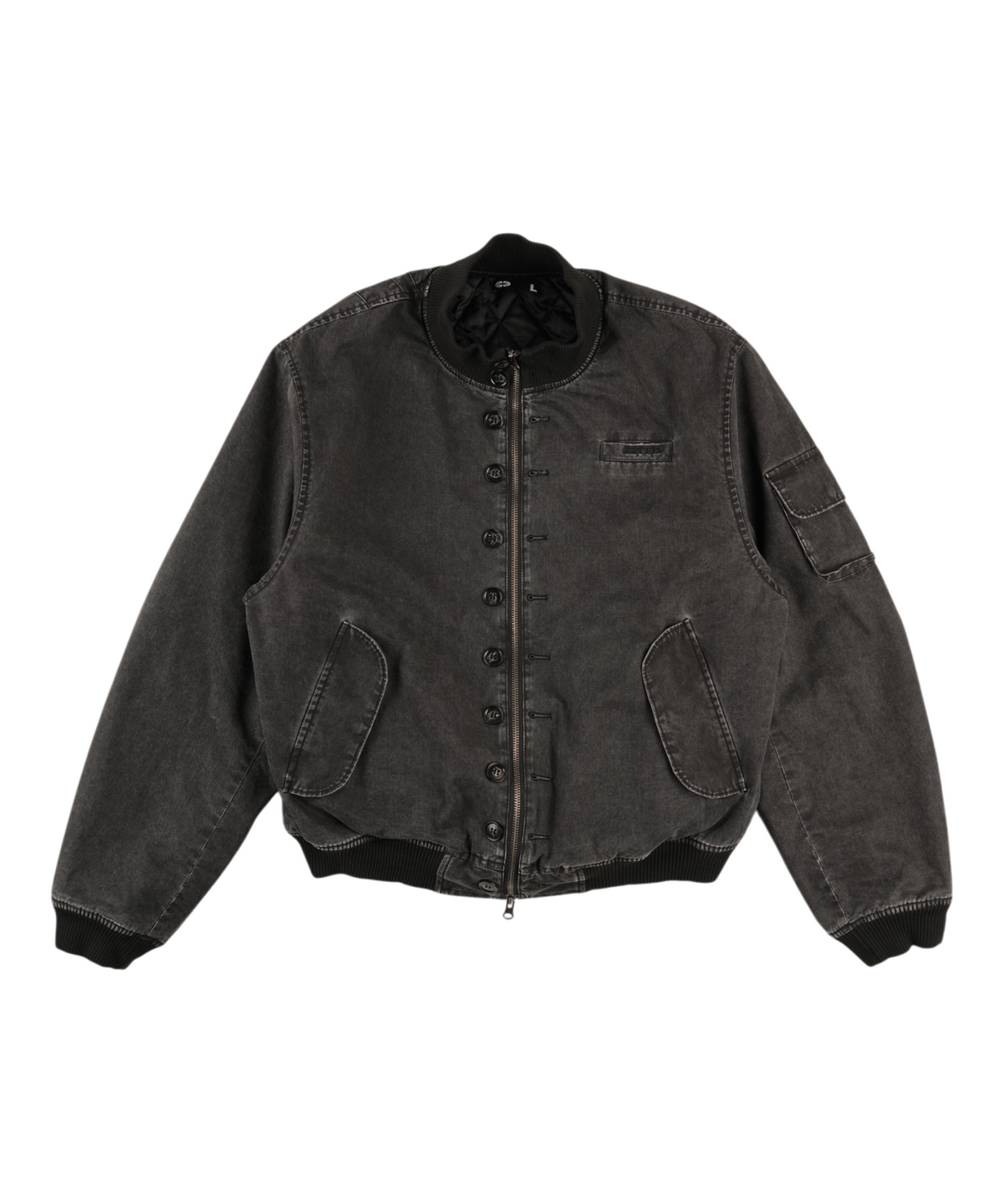 이알티알(ERTR) Franco Bomber Jacket Black