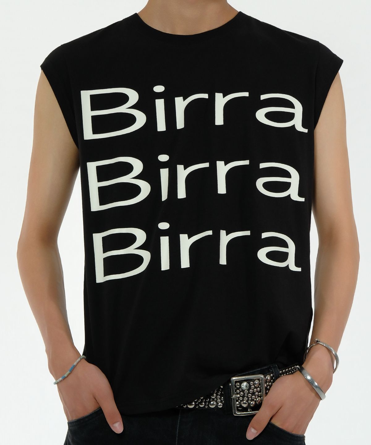 이에스씨 스튜디오(ESC STUDIO) birra t-shirt (black)