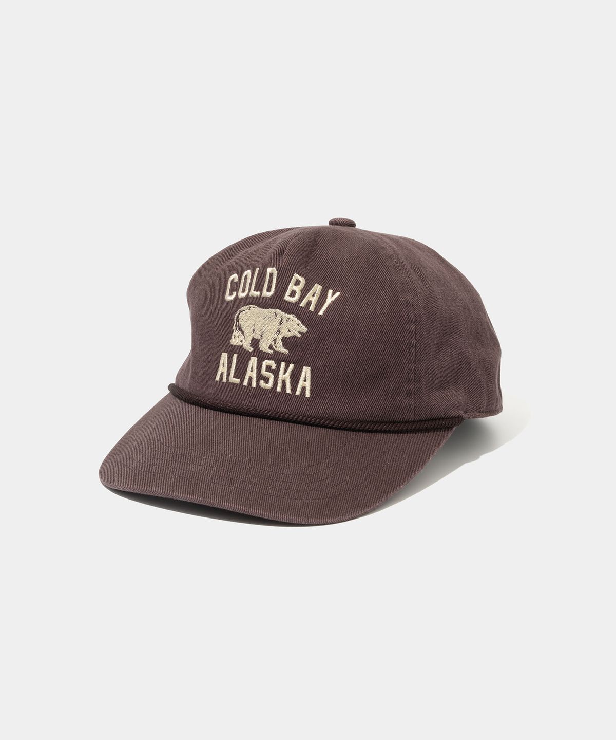 유니폼브릿지(UNIFORM BRIDGE) cold bay 5panel cap brown