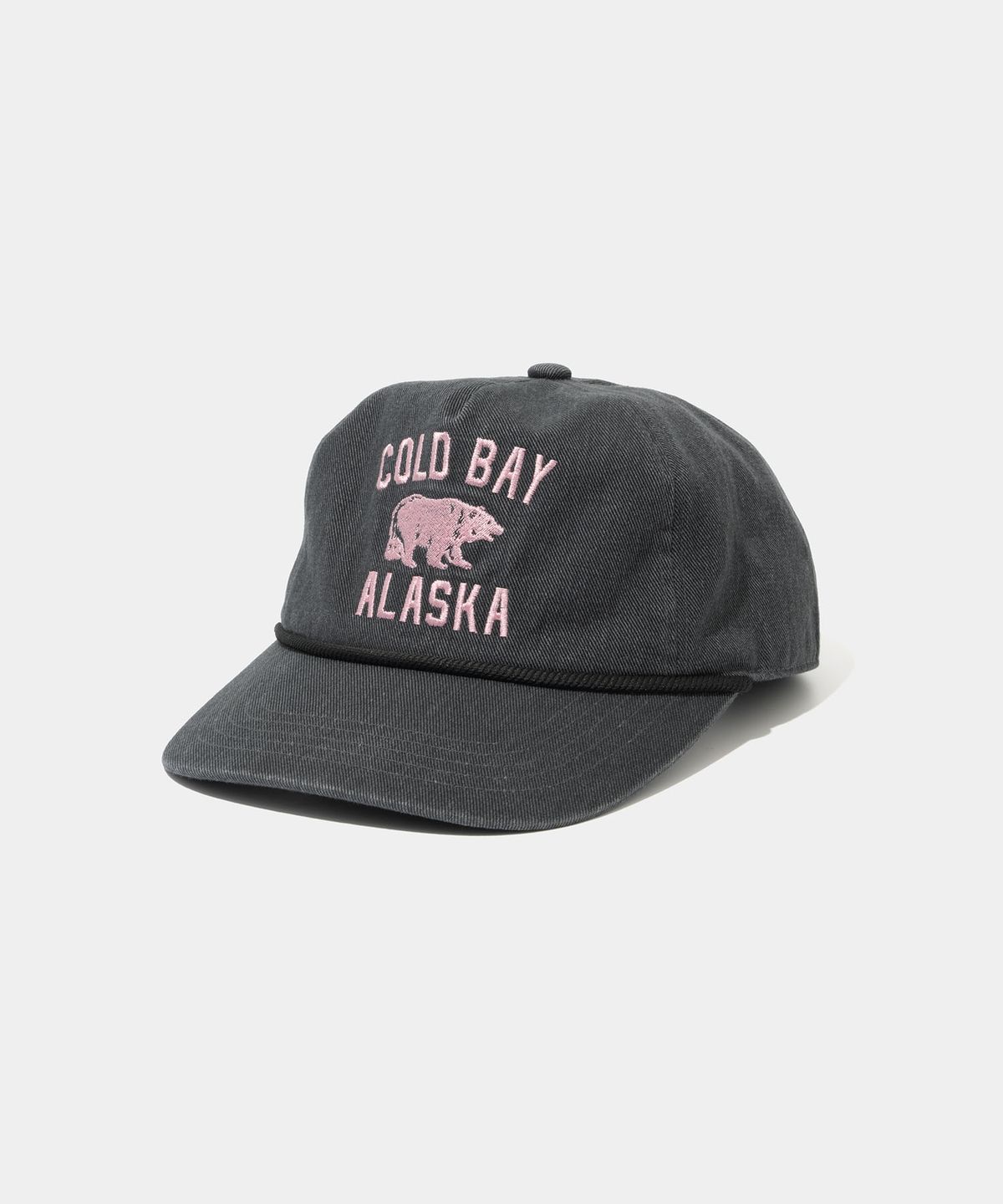 유니폼브릿지(UNIFORM BRIDGE) cold bay 5panel cap charcoal