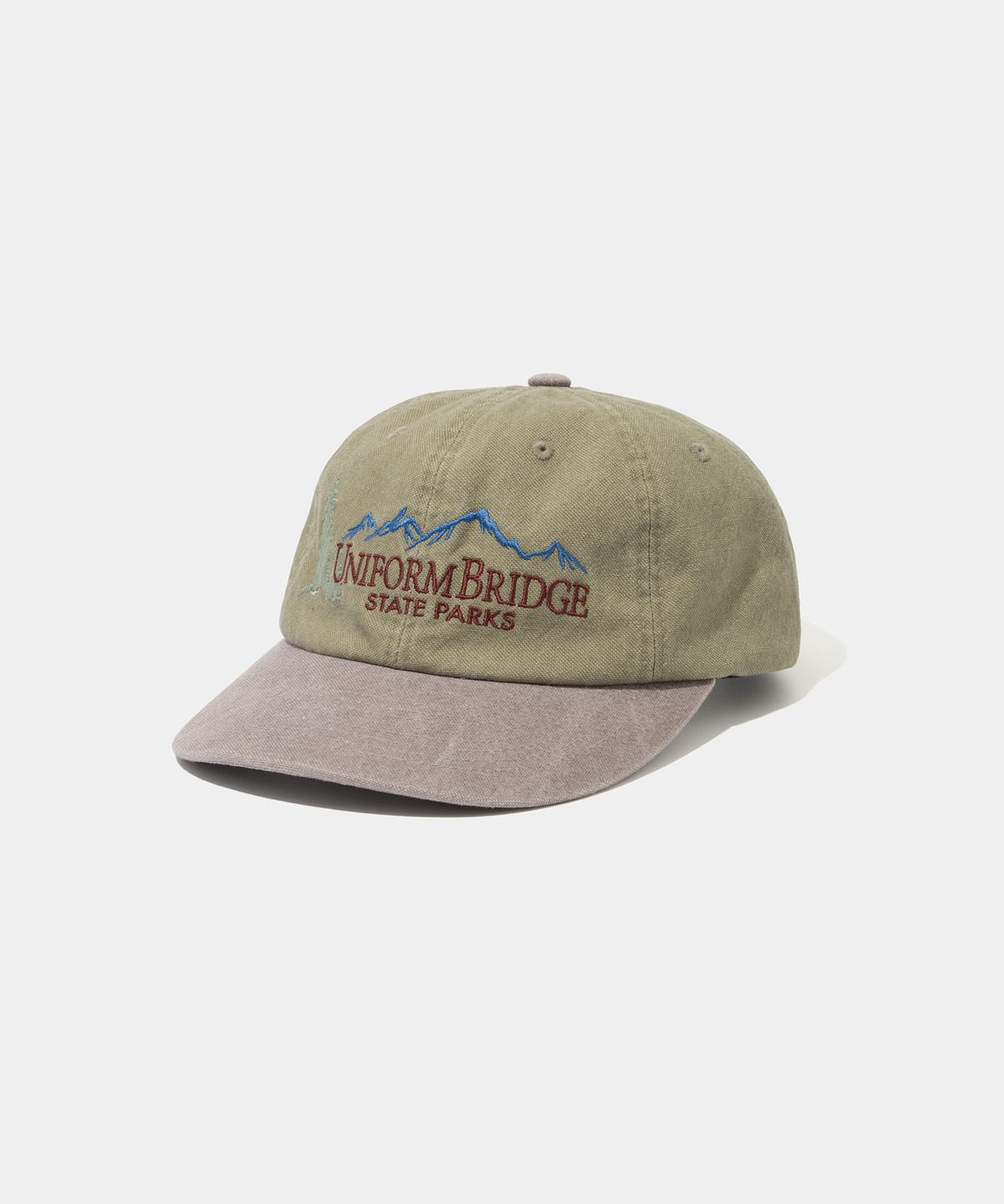 유니폼브릿지(UNIFORM BRIDGE) state park ball cap olive