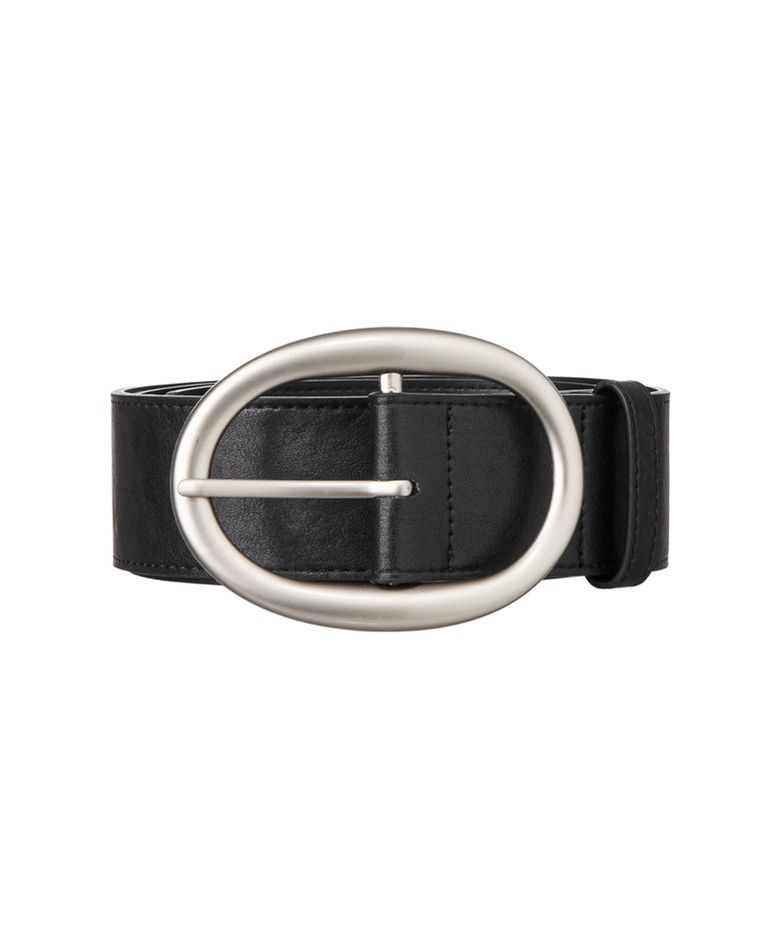 BIG BUCKLE BELT IN BLACK