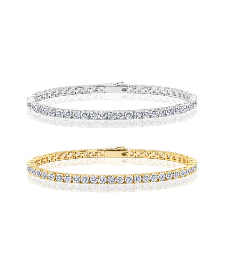 Ice tennis bracelet 3mm