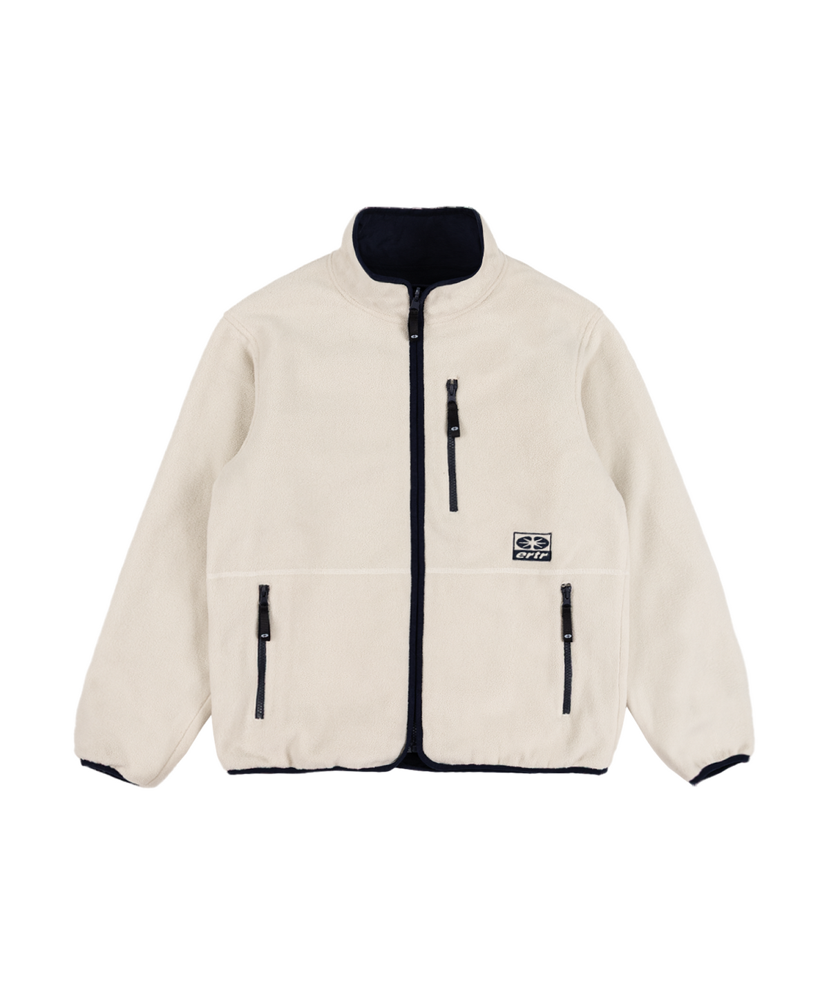 이알티알(ERTR) Essential Reversible Fleece Jacket Ivory