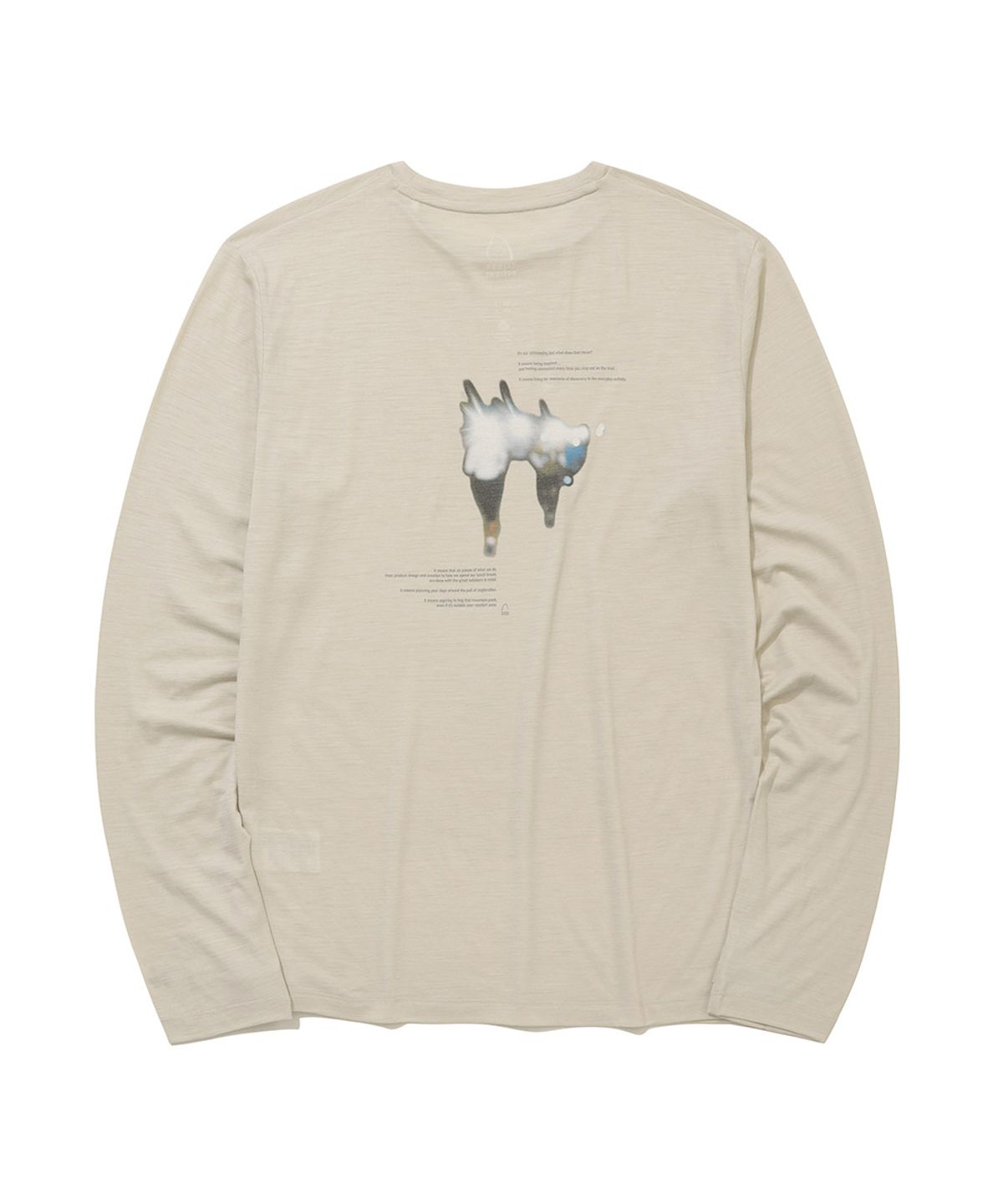 시에라디자인(SIERRA DESIGNS) 시에라 울 일루전 롱슬리브 LIGHT BEIGE