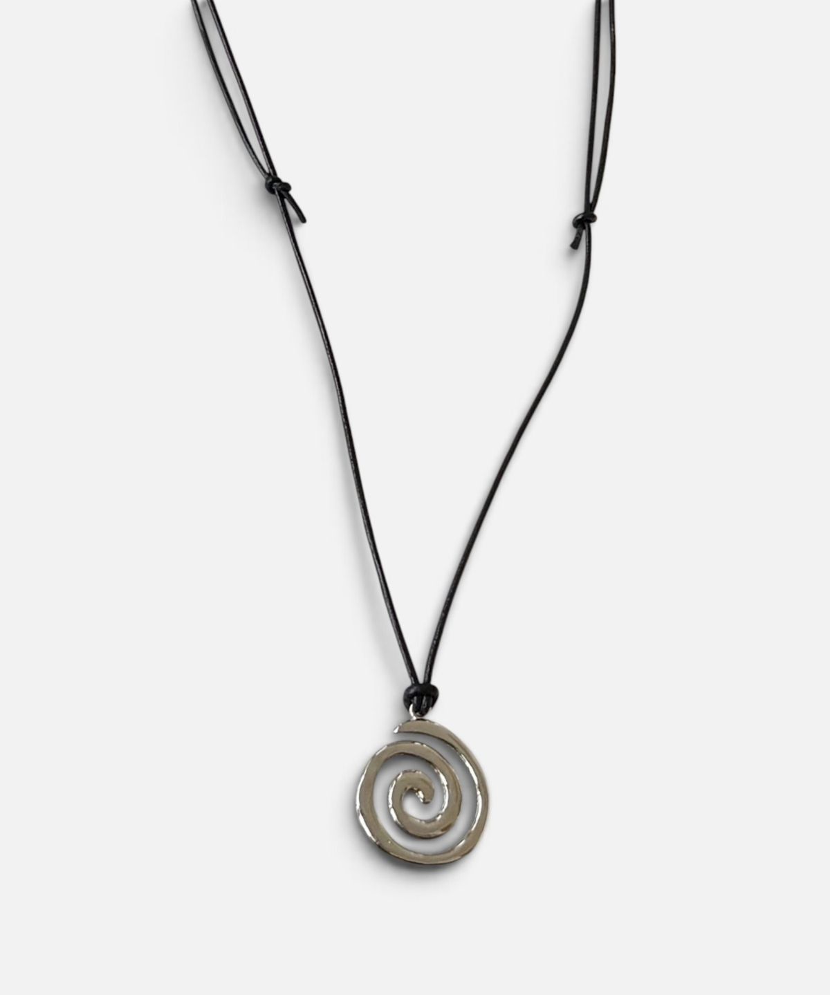 셉텐벌5(SEPTEMBER5) CURVE LEATHER NECKLACE