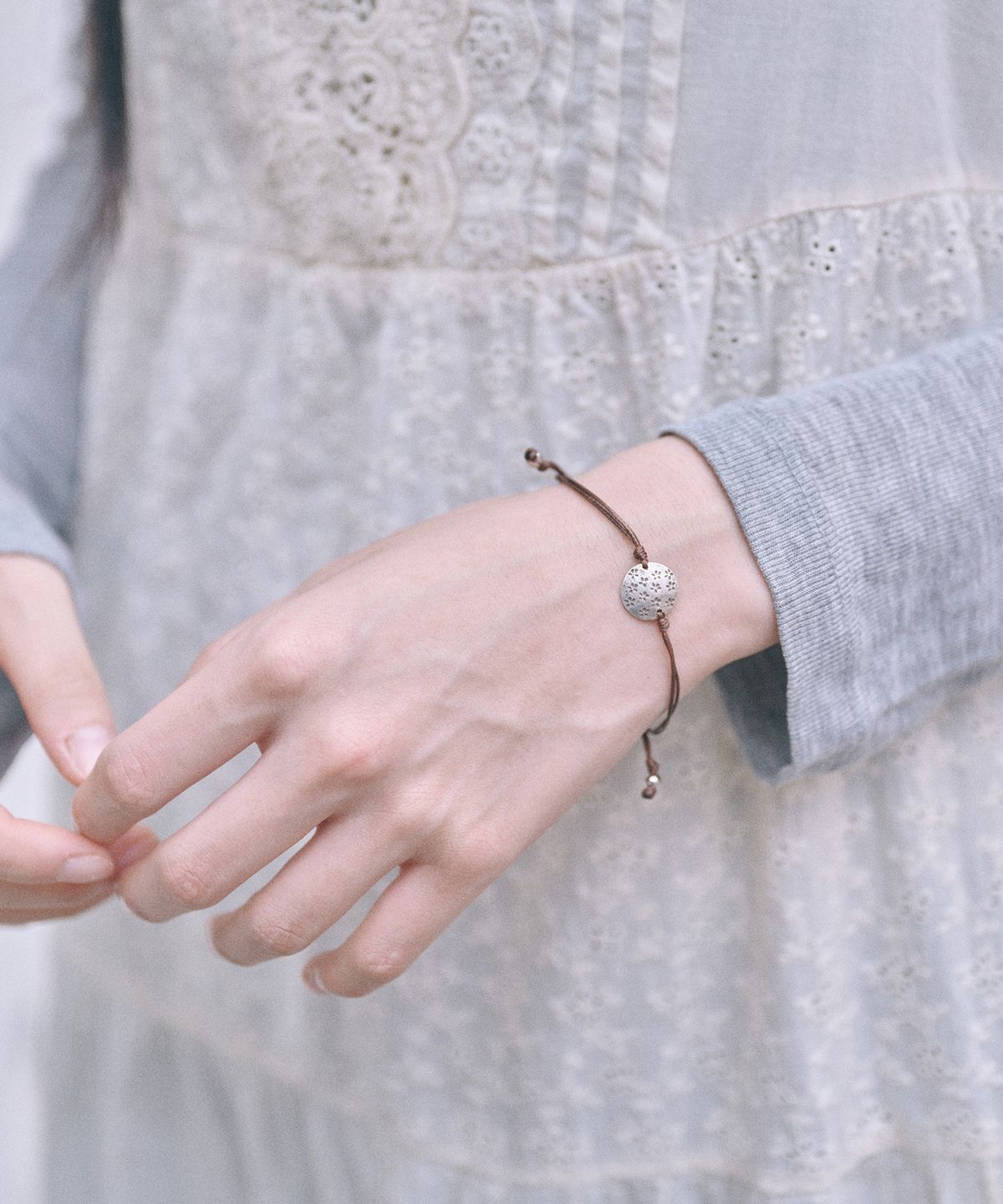 키이비(KIIBI) vintage flower bracelet