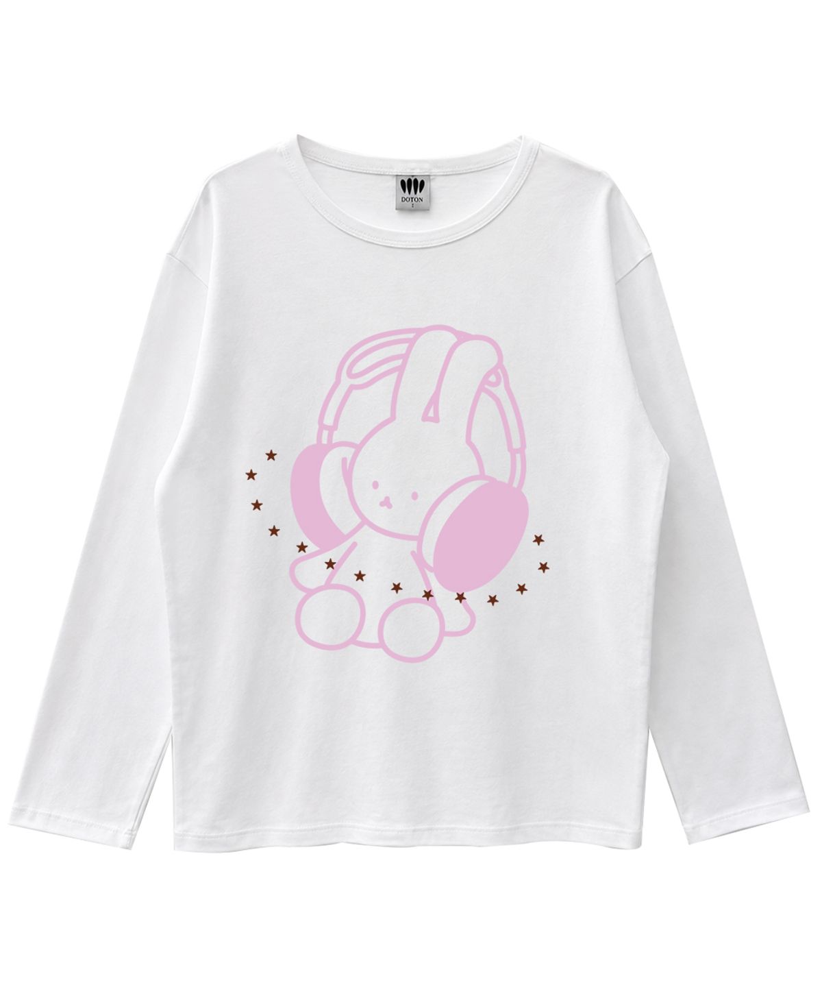 도톤(DOTON) DREAM LISTENER LONG SLEEVE (White)