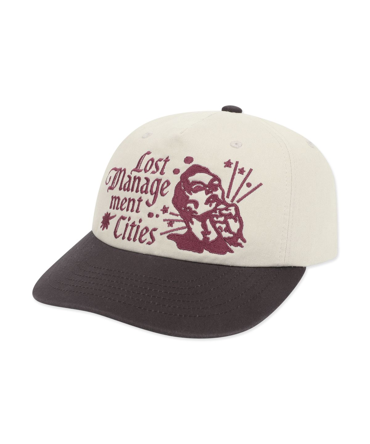 엘엠씨(LMC) PUNCH MAN VINTAGE 5PANEL CAP dark purple