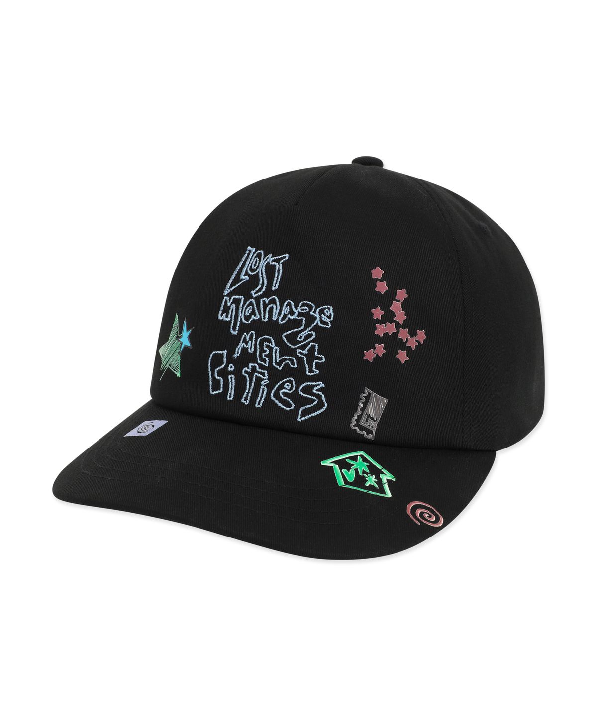 엘엠씨(LMC) PEN DRAWING COTTON 5PANEL CAP black