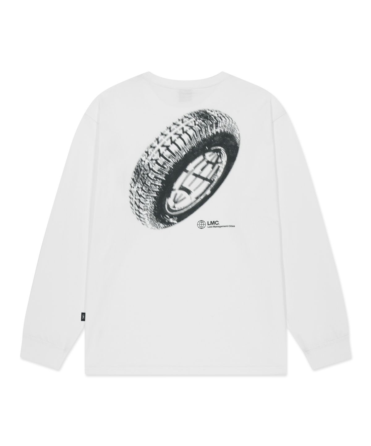 엘엠씨(LMC) TREAD WHEEL LONG SLV TEE white