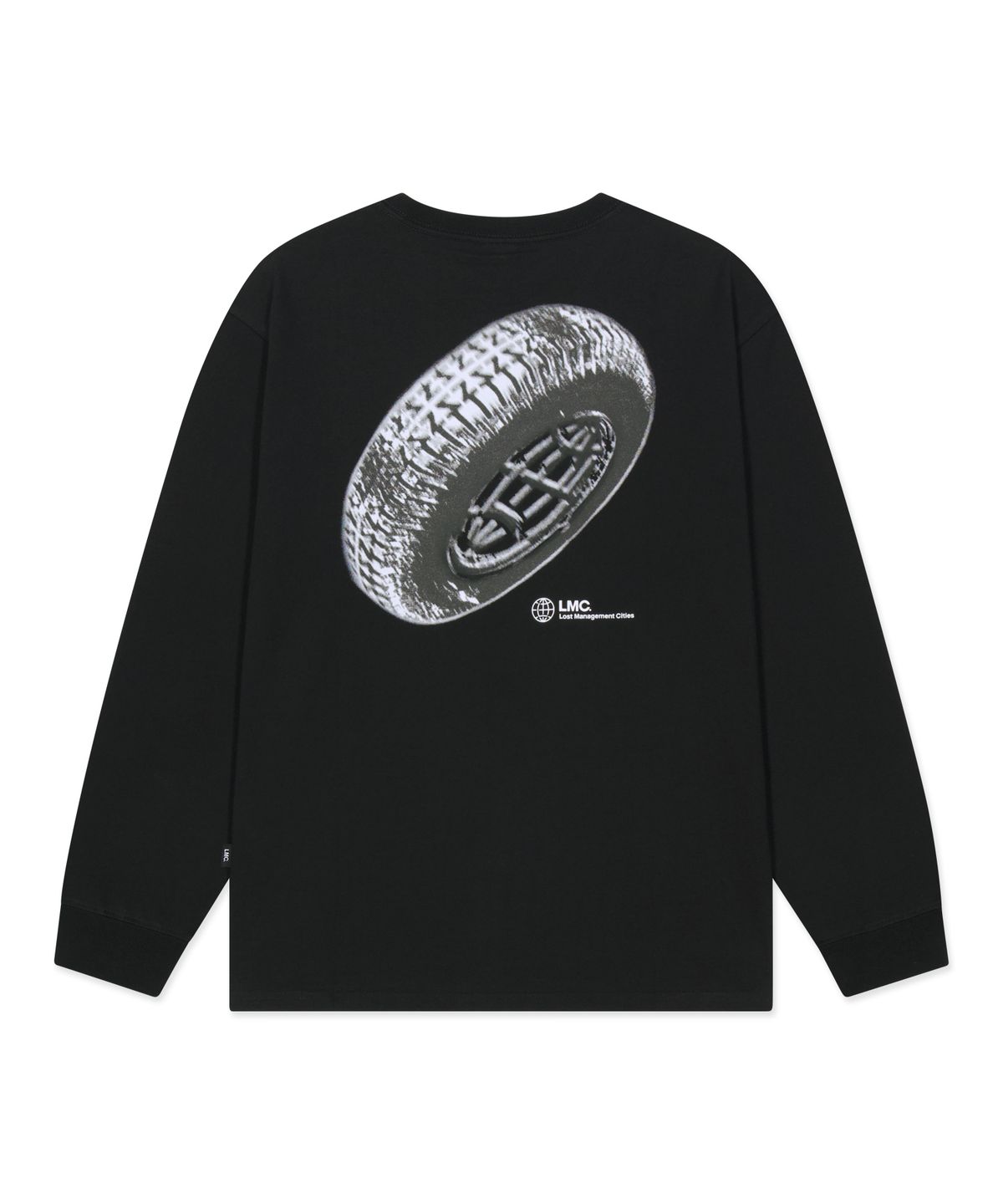 엘엠씨(LMC) TREAD WHEEL LONG SLV TEE black