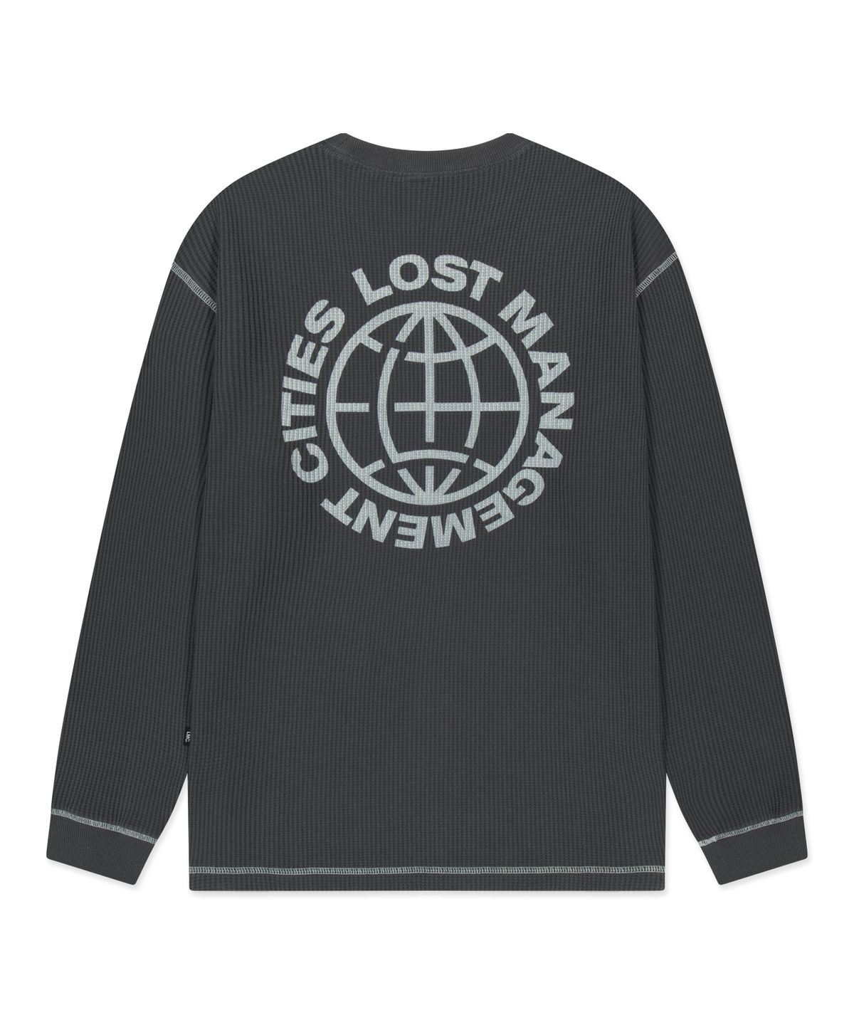 엘엠씨(LMC) OG COMBO WAFFLE LONG SLV TEE charcoal