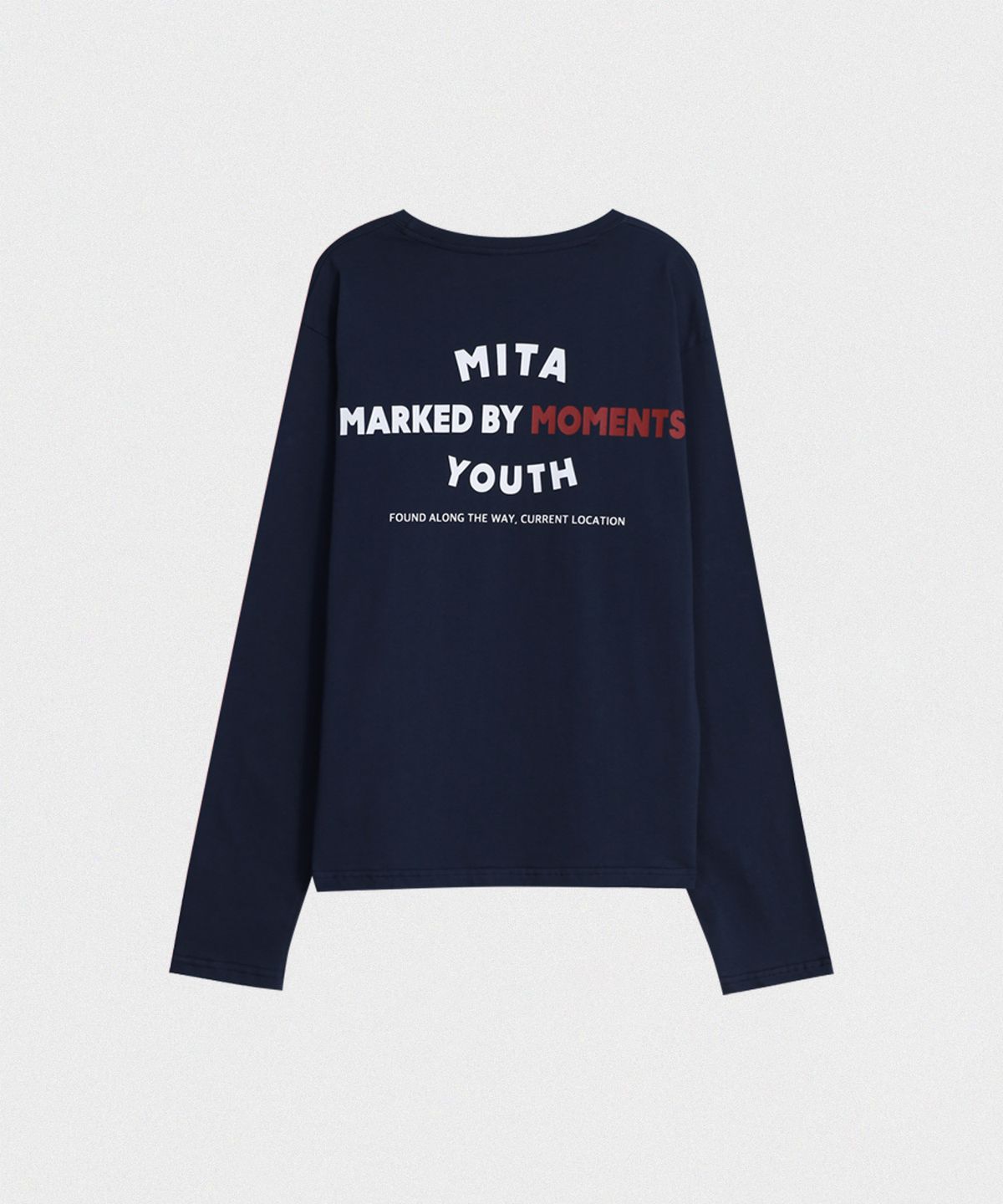 미타유스(MITA YOUTH) 모먼츠 스탠다드 롱슬리브 [NAVY]