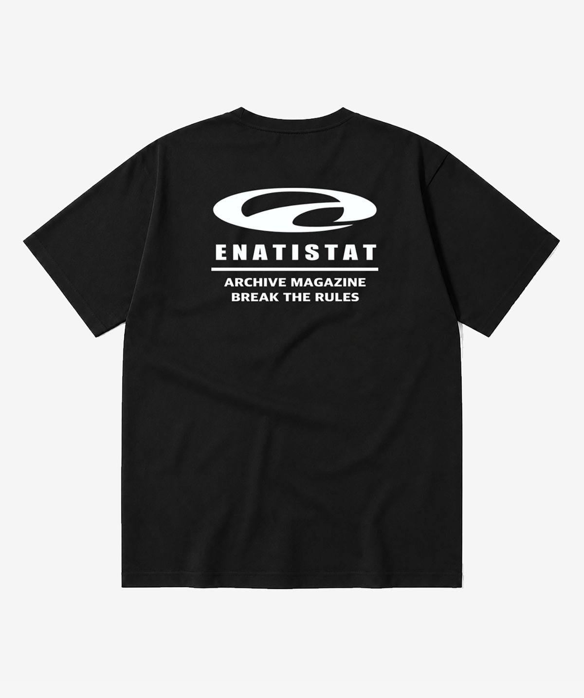 에나티스탯(ENATISTAT) ENATI IMPACT LOGO TEE BLACK