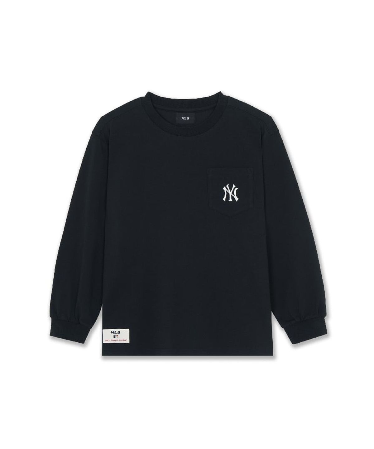 엠엘비 키즈(MLB KIDS) 스포티브 베이직 포켓 티셔츠 NY (Black)