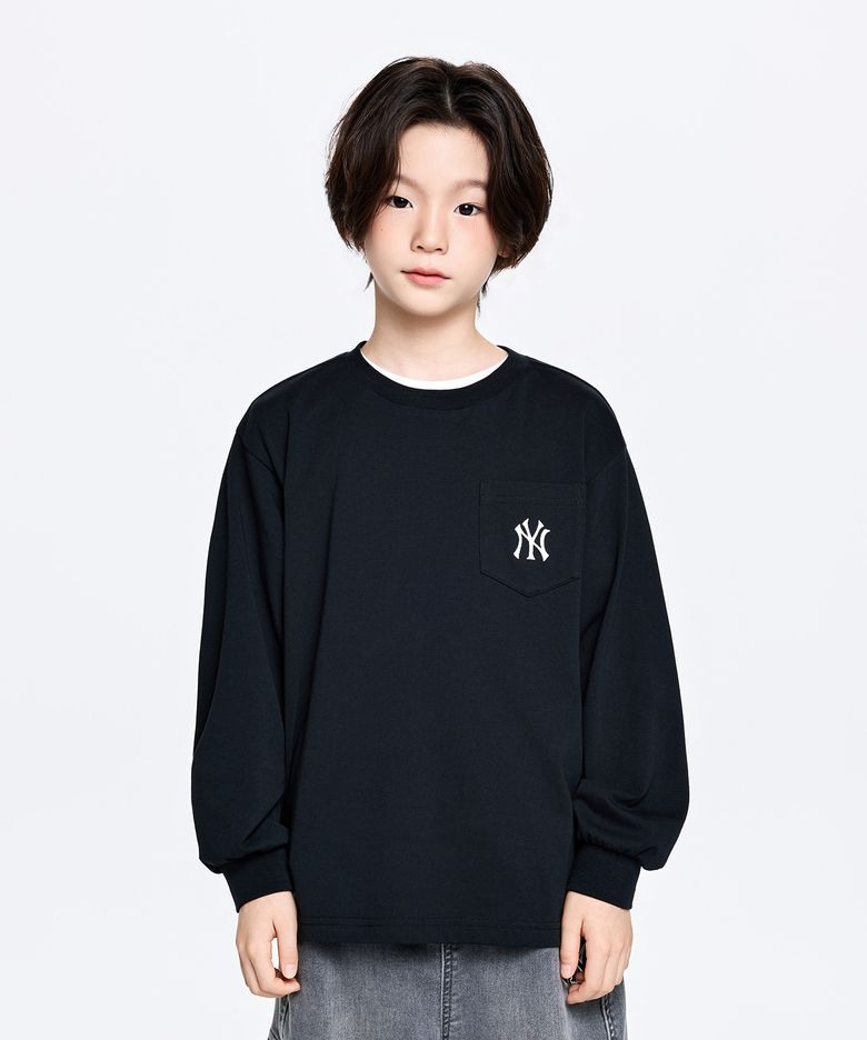 스포티브 베이직 포켓 티셔츠 NY (Black)